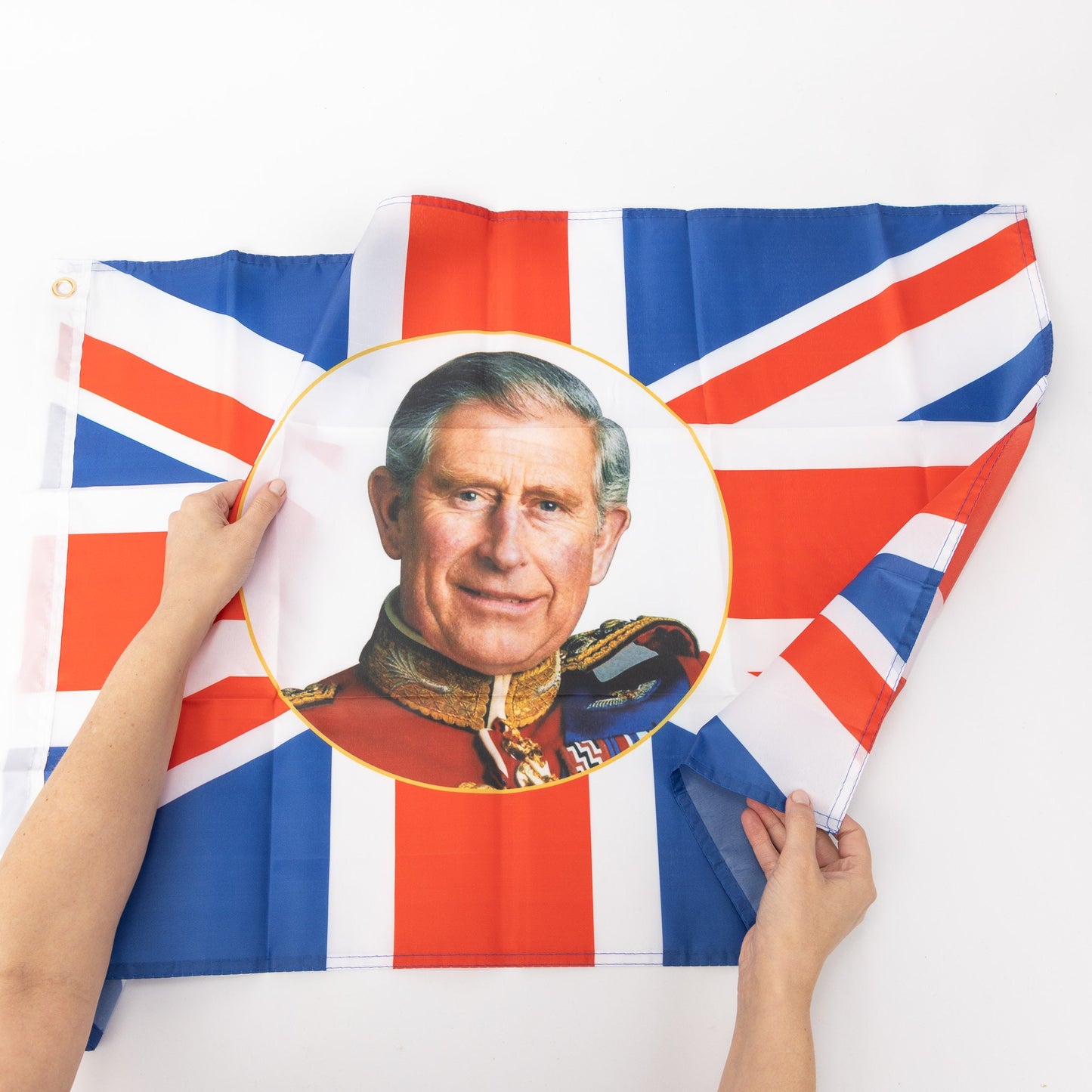 King Charles III Souvenir Union Jack Decoration Party 3ft x 2ft Etsy