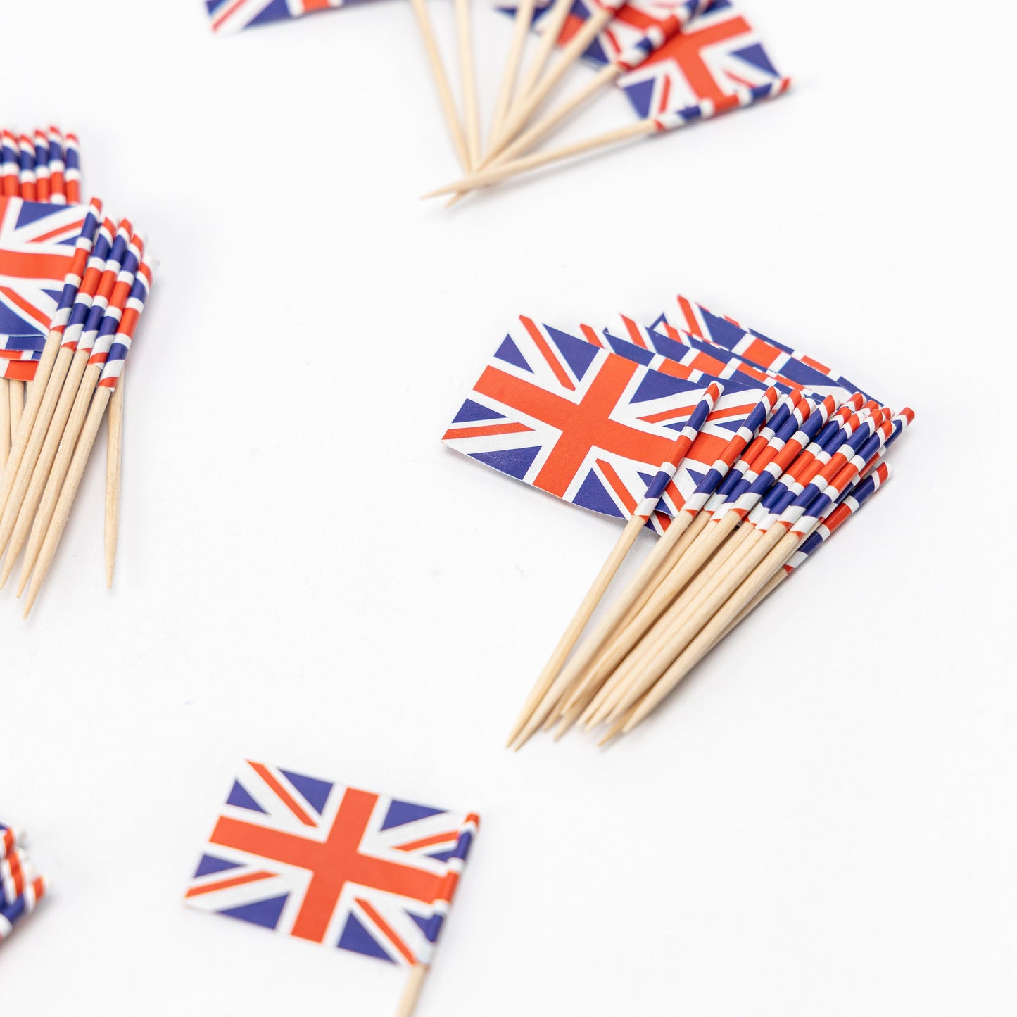 Union Jack 3 Tier Cupcake Cases Picks Stand King Charles Coronation Street Party
