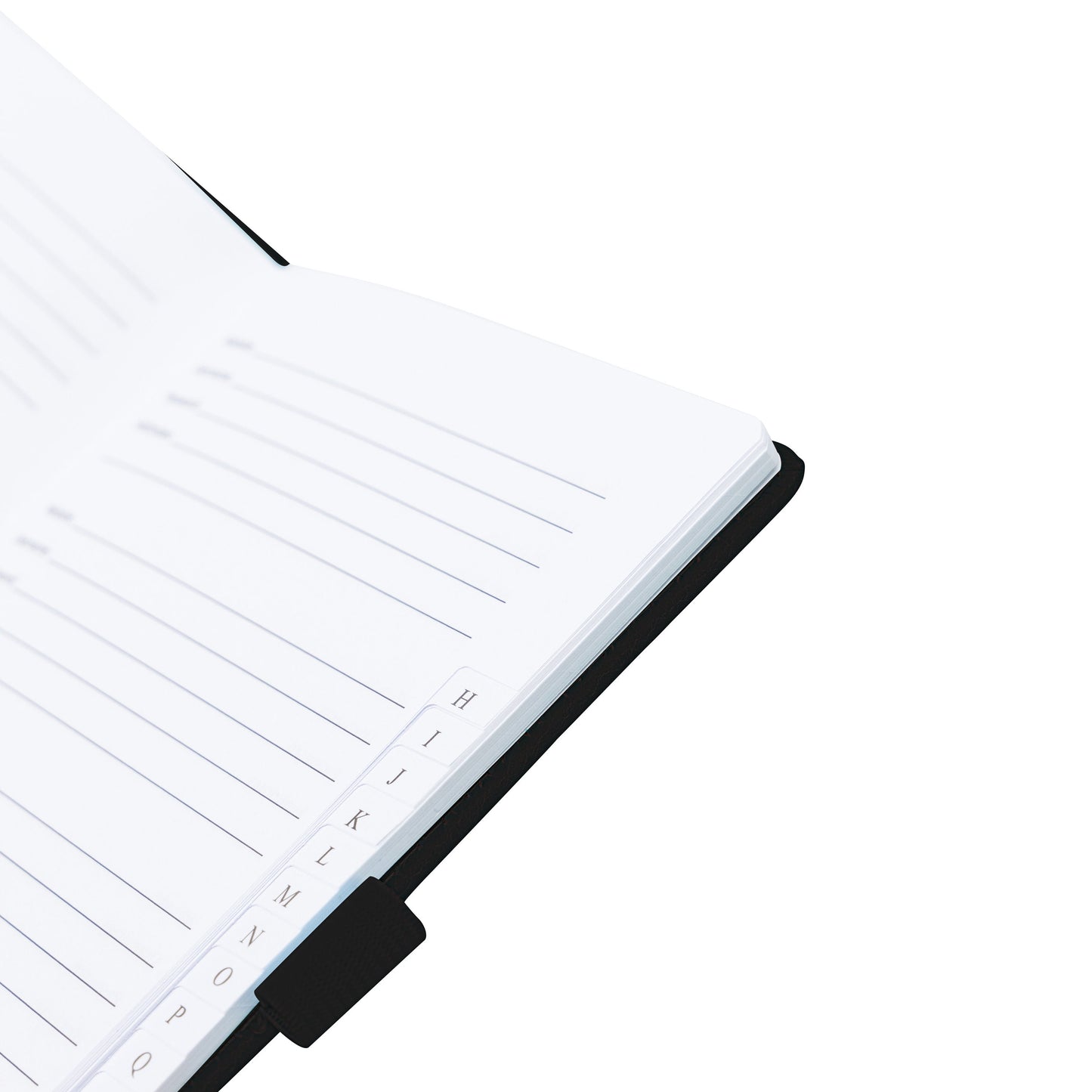 Password Username Book A-Z Index Tabs Hard Back Contact Book With Pen Black
