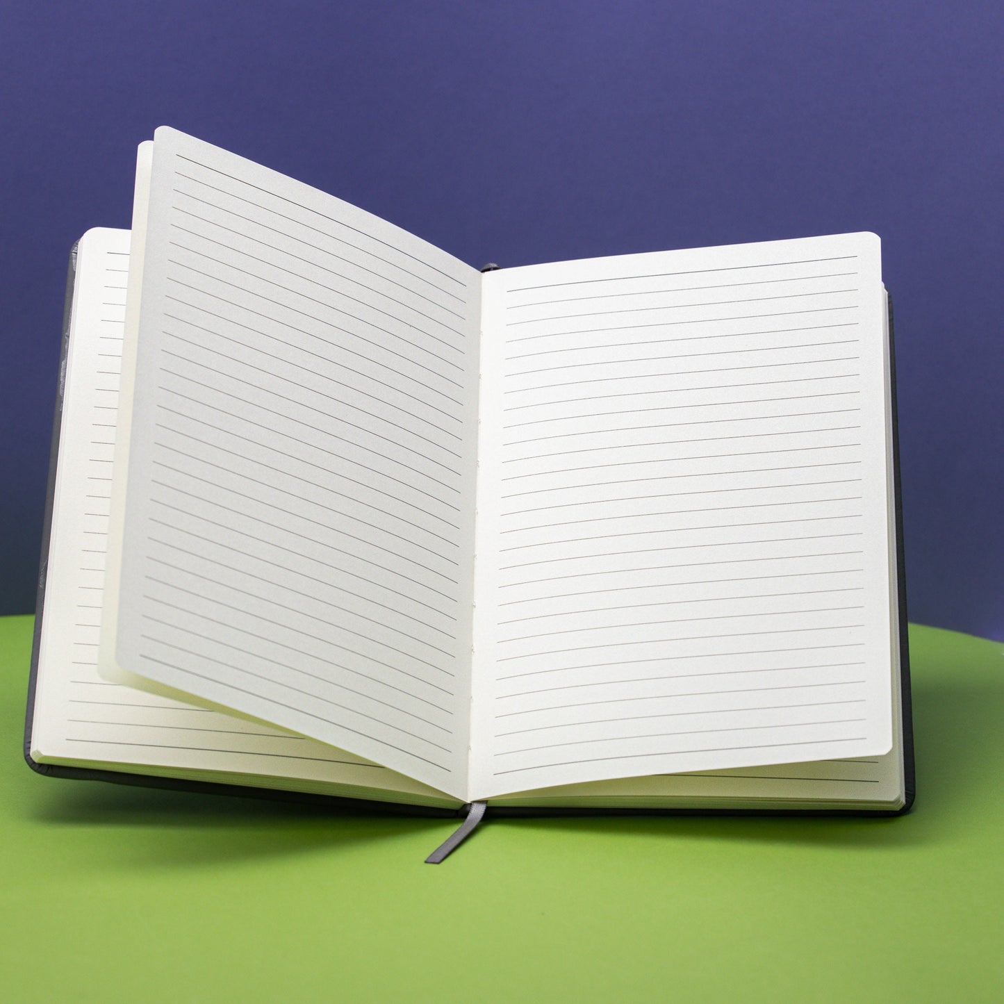 A5 Hardback Ruled Notebook Notepad Notes Diary Journal Premium Book grey Keechi & co.