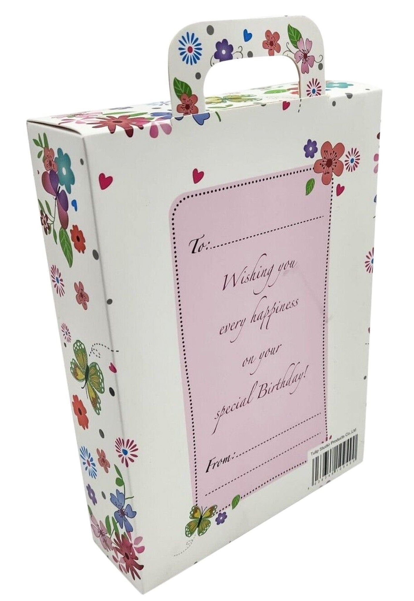 Gift Boxed Silver 18th or 21st Birthday Key Keepsake Blue Pink Lilac Red