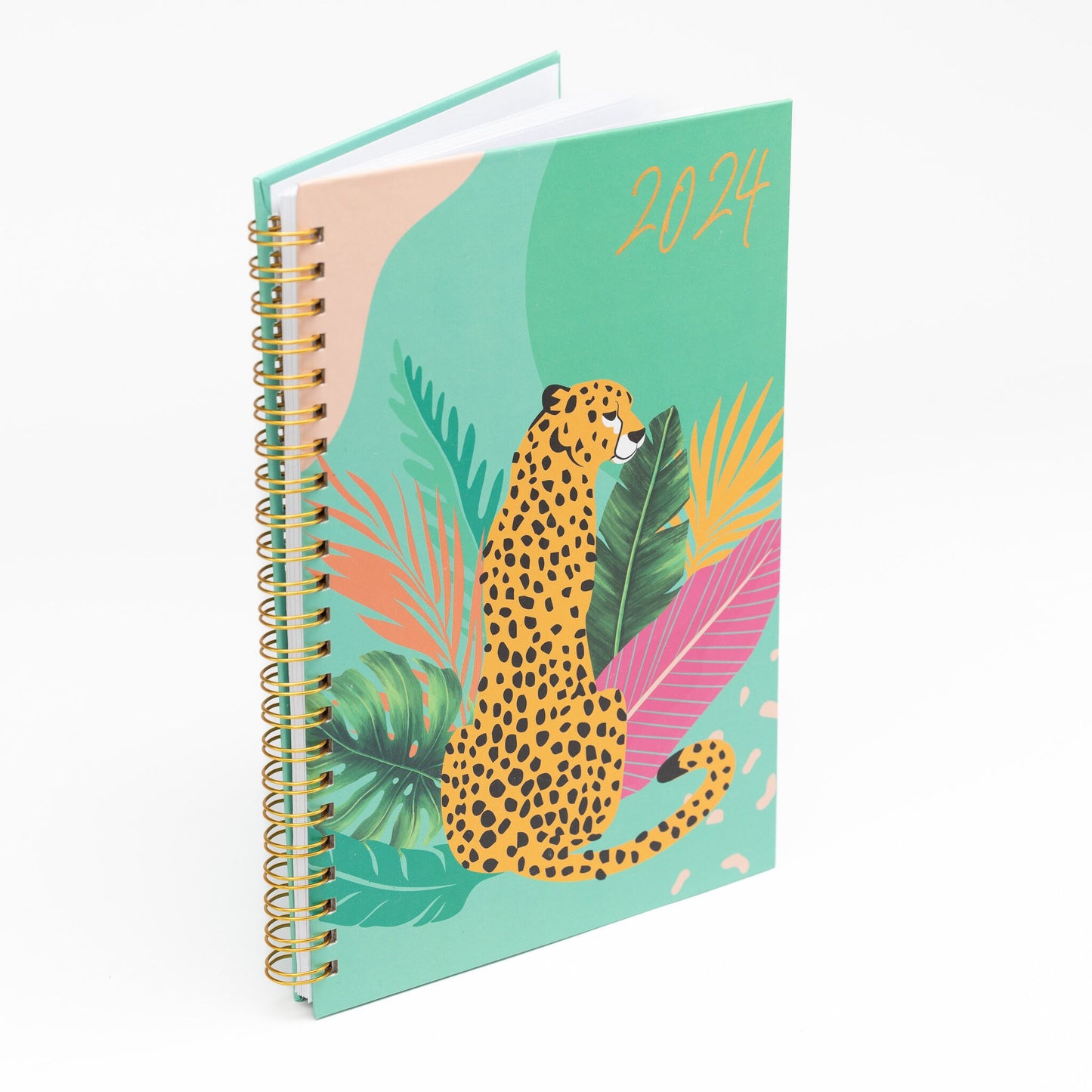 Wiro Diary A5 2024 Week to View Planner Hardback Diaries Organiser full year Keechi & co.