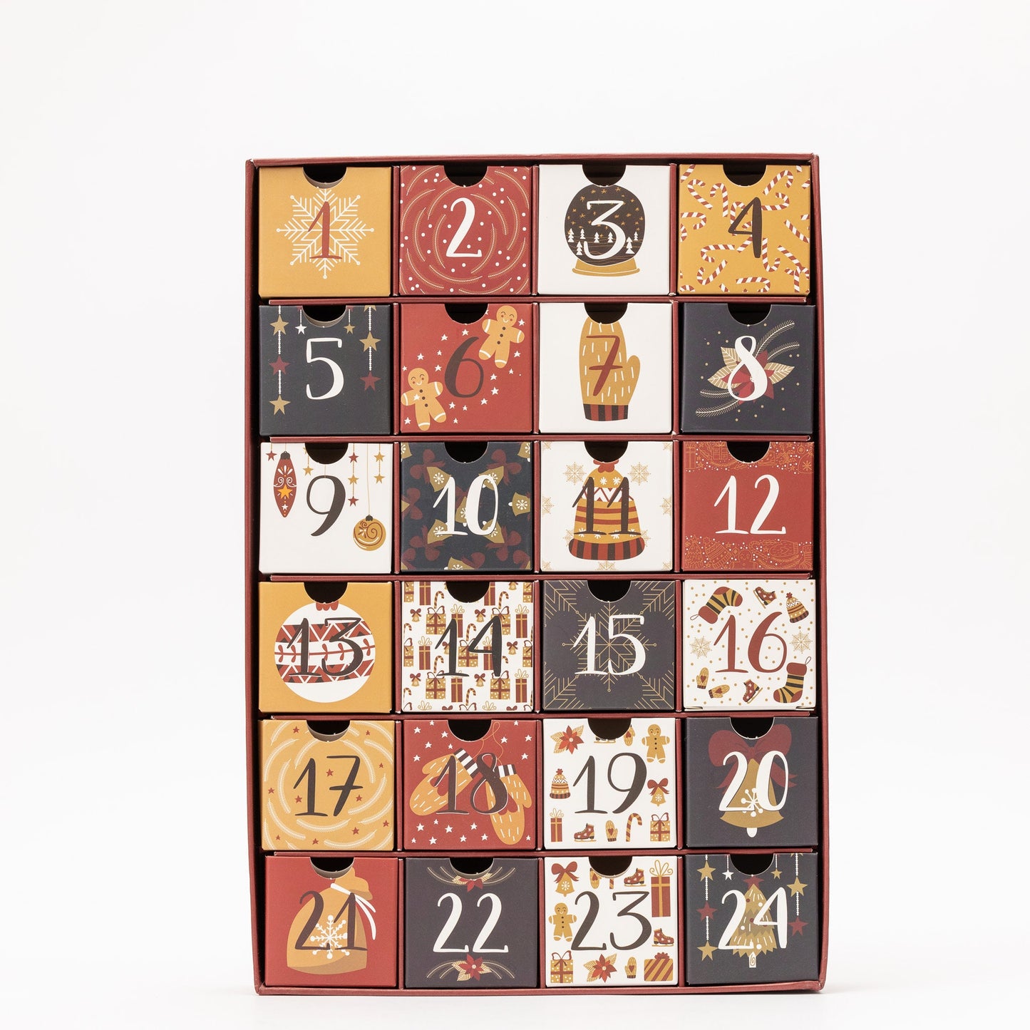 DIY Christmas Advent Calendar: 24 Fillable Drawers, Reusable Etsy