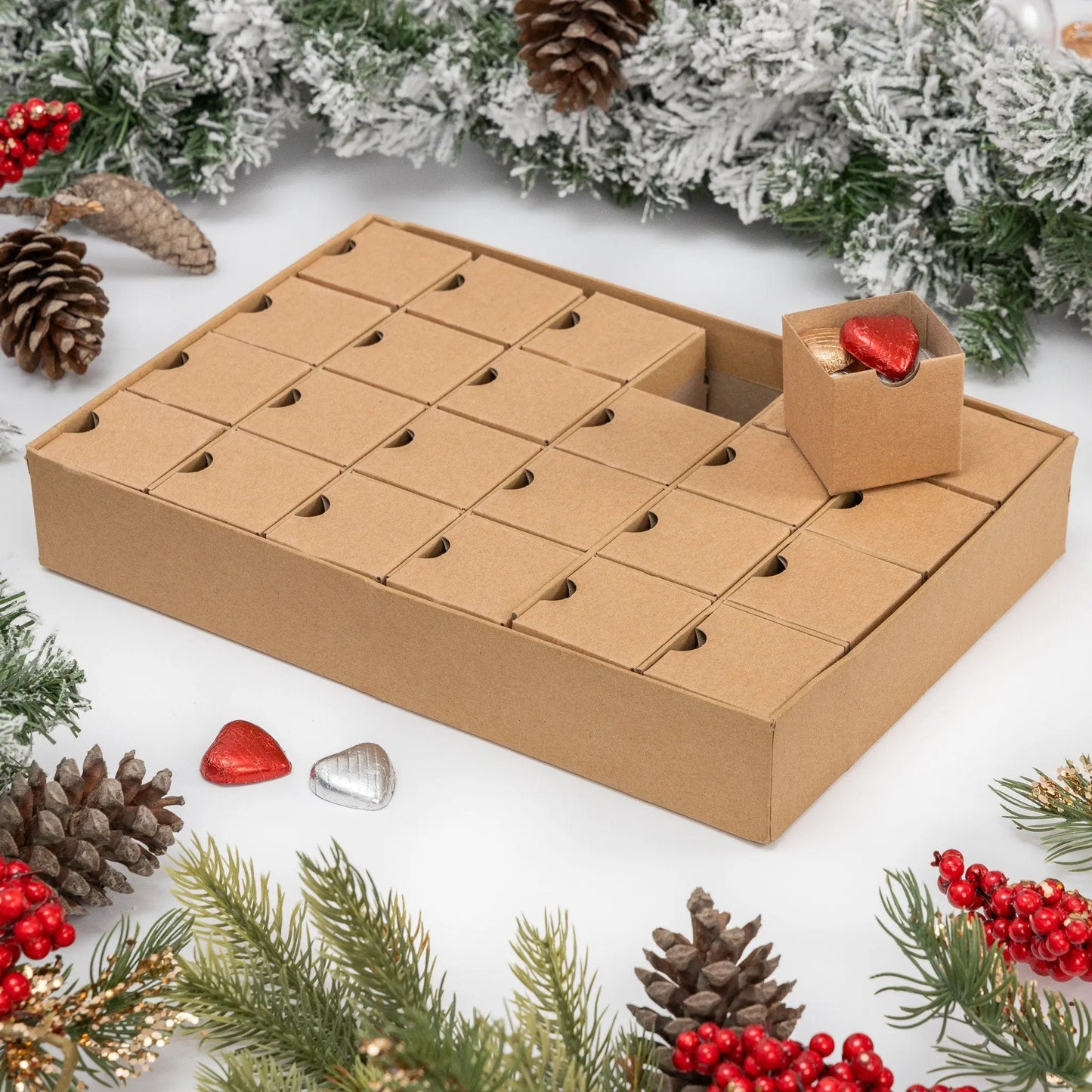 Fill Create & Decorate Advent Calendar 24 Days 1-24 Draws Christmas Countdown Keechi & co.