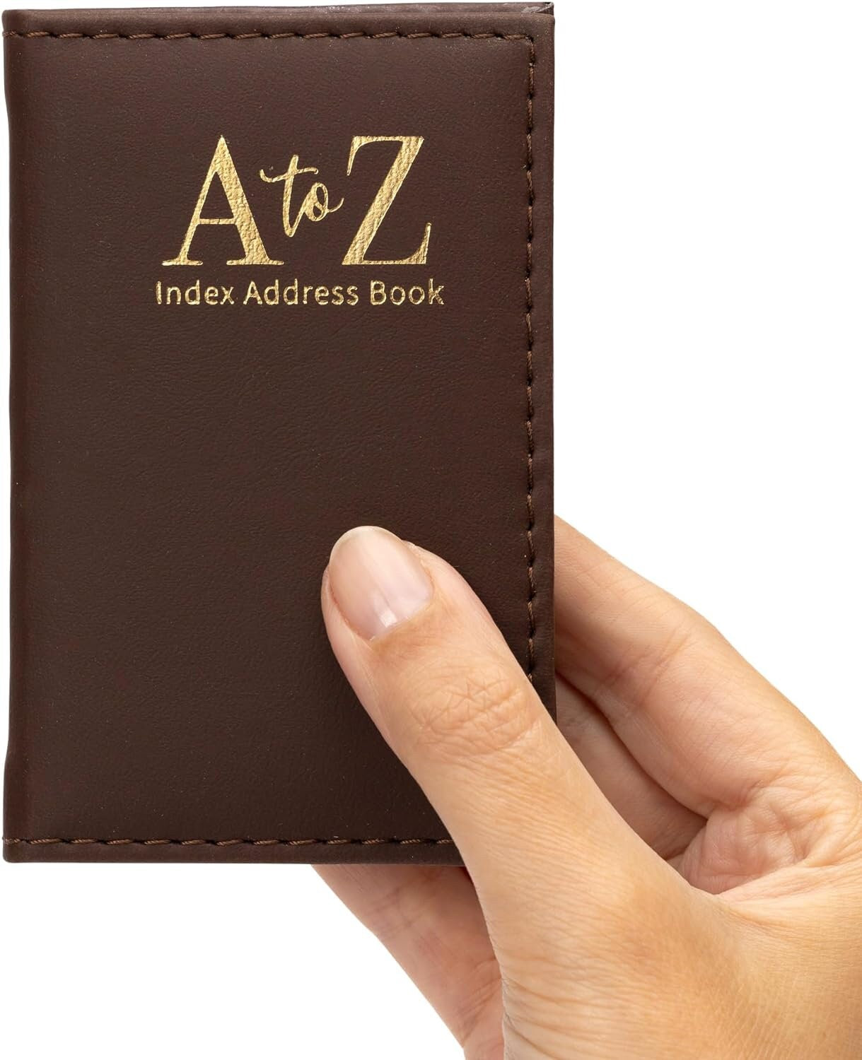 Index Address Book Leather Look Cover Executive Padded Notebook A-Z Pocket Etsy