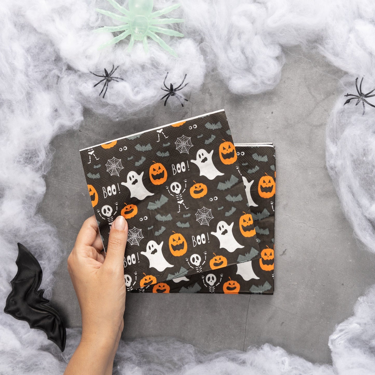 Napkins Pumpkin Ghost 2-Ply Napkin Kids Party Table Accessory Tableware 16 x Etsy