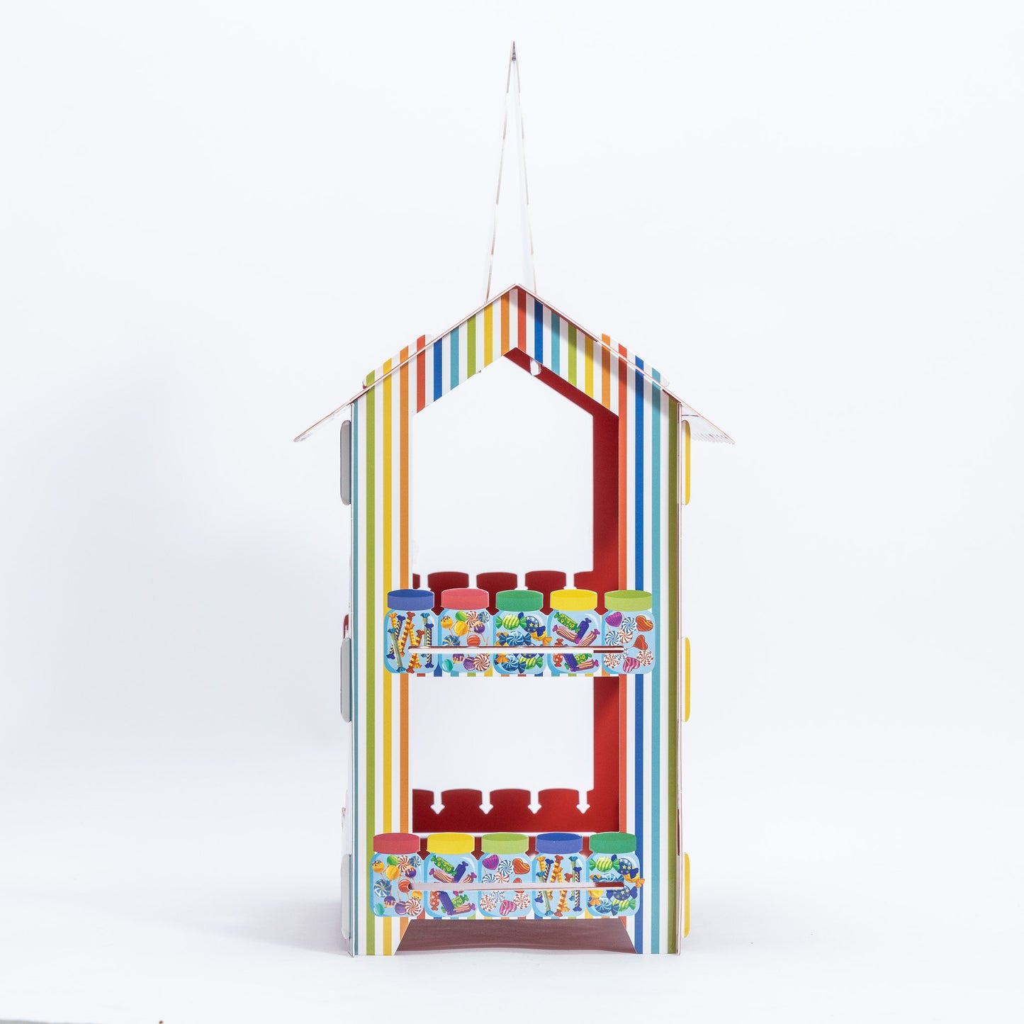 Sweet Shop Display Stand: Birthday Party Treat Carts (Set of 3)
