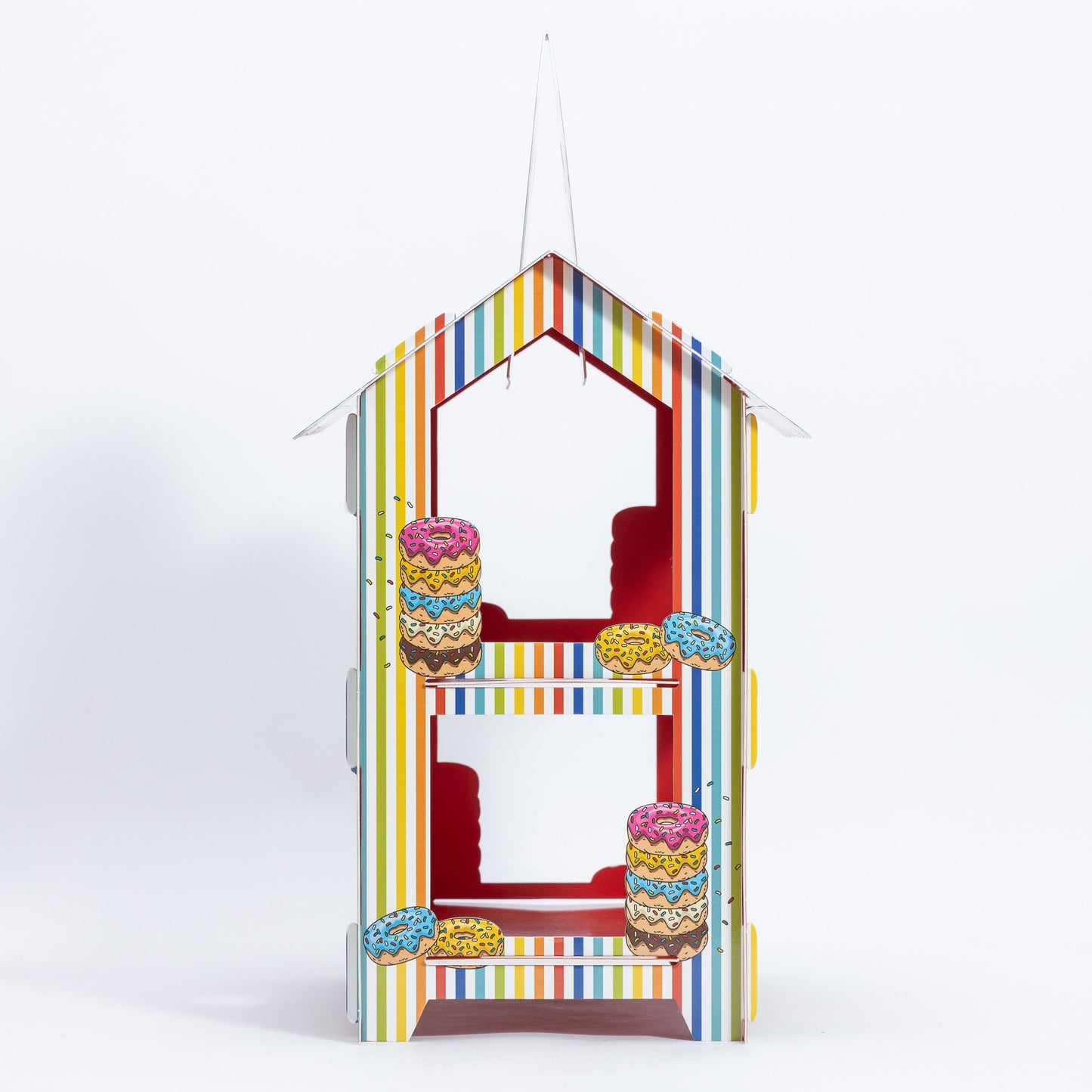 Sweet Shop Display Stand: Birthday Party Treat Carts (Set of 3)