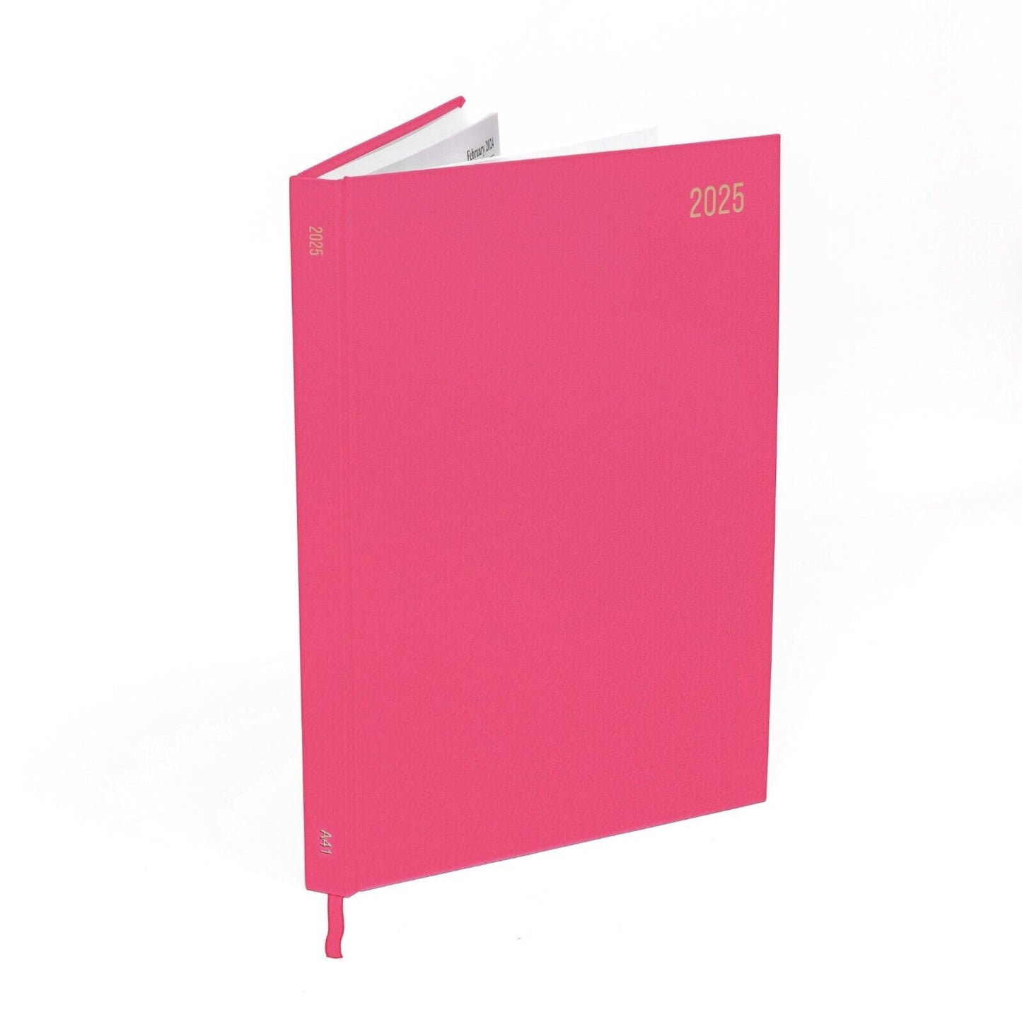 2025 A4 A5 A6 Day to Page or Week To View Diary Full Year Planner Desk Hardback