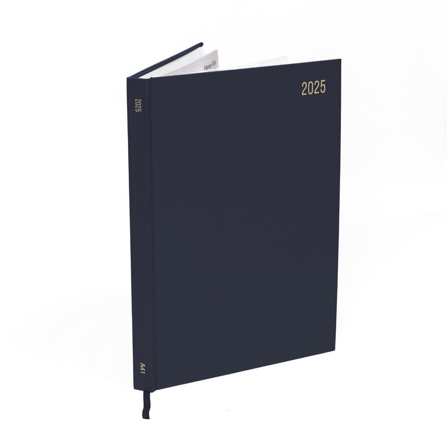 2025 A4 A5 A6 Day to Page or Week To View Diary Full Year Planner Desk Hardback