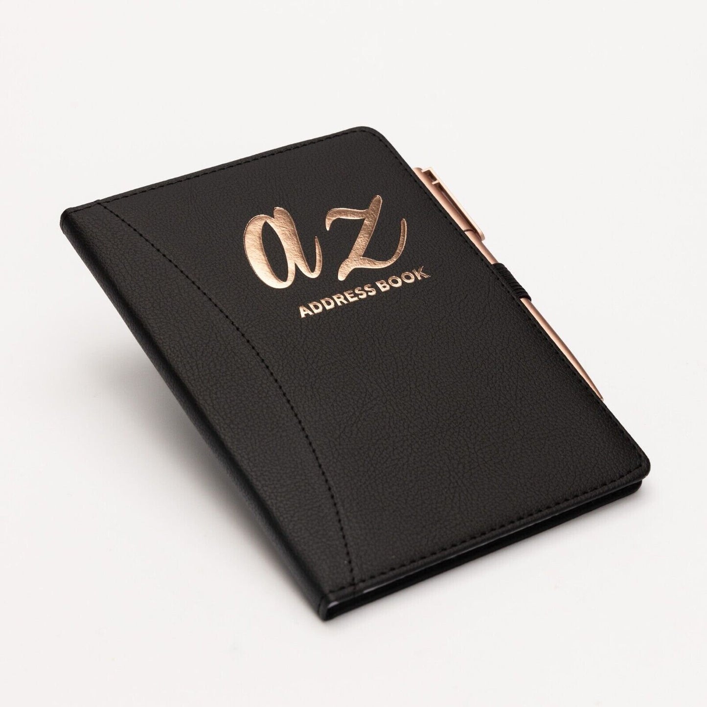 Address & Birthday Telephone Email Book A-Z Index Tabs Hard Back Contact and Pen Etsy