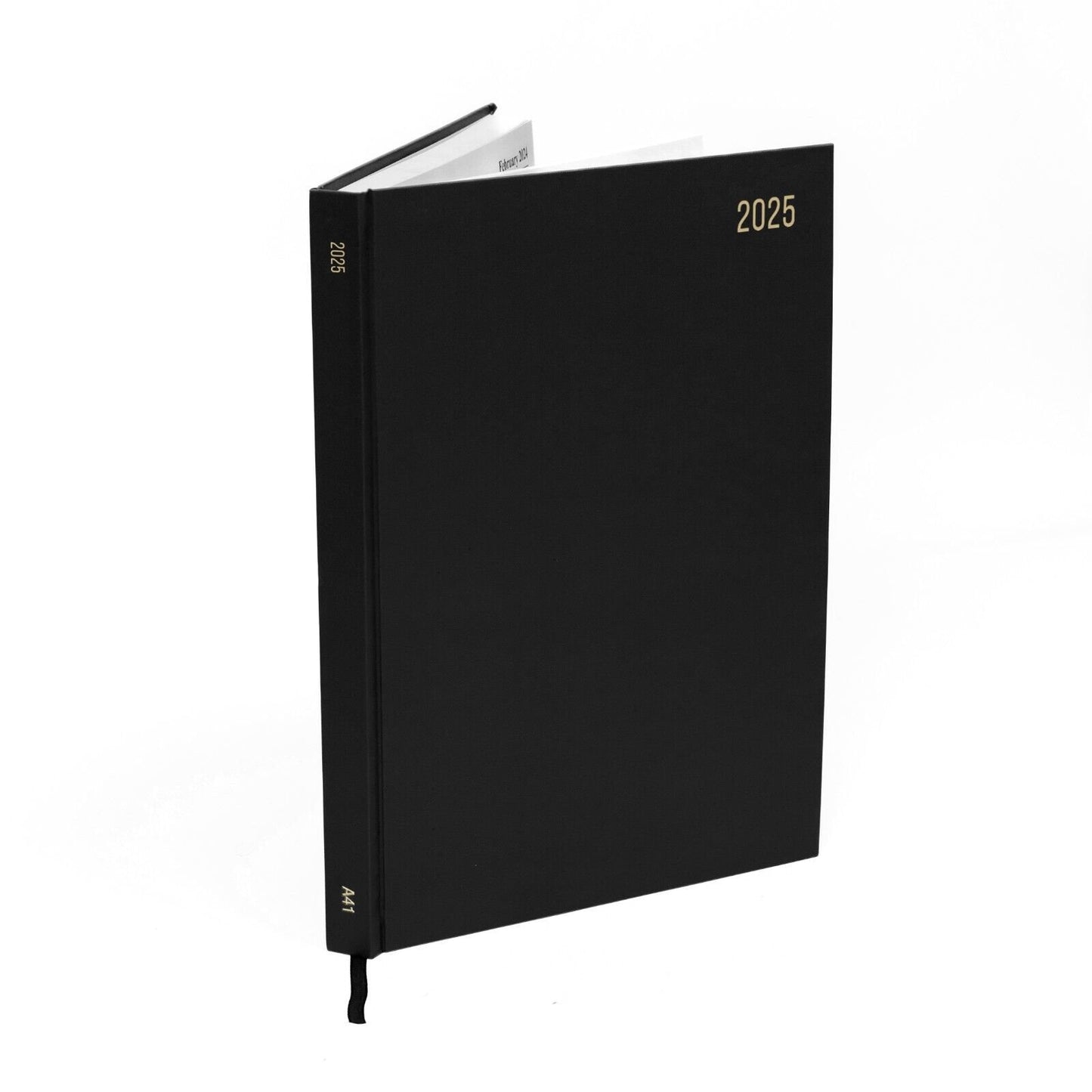 2025 A4 A5 A6 Day to Page or Week To View Diary Full Year Planner Desk Hardback