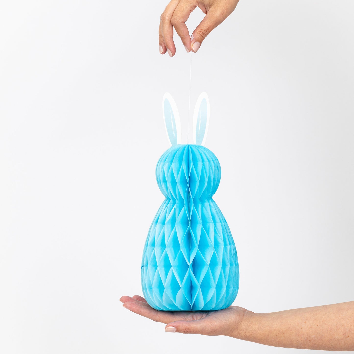 3 X 30cm Honeycomb Paper Bunnies Rabbit Easter Egg Hanging Decorations Party Keechi & co.