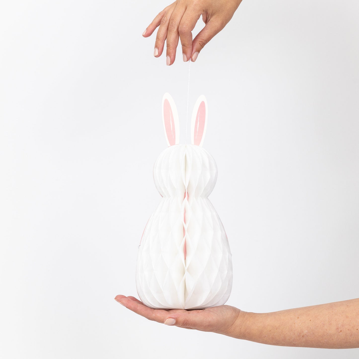 3 X 30cm Honeycomb Paper Bunnies Rabbit Easter Egg Hanging Decorations Party Keechi & co.