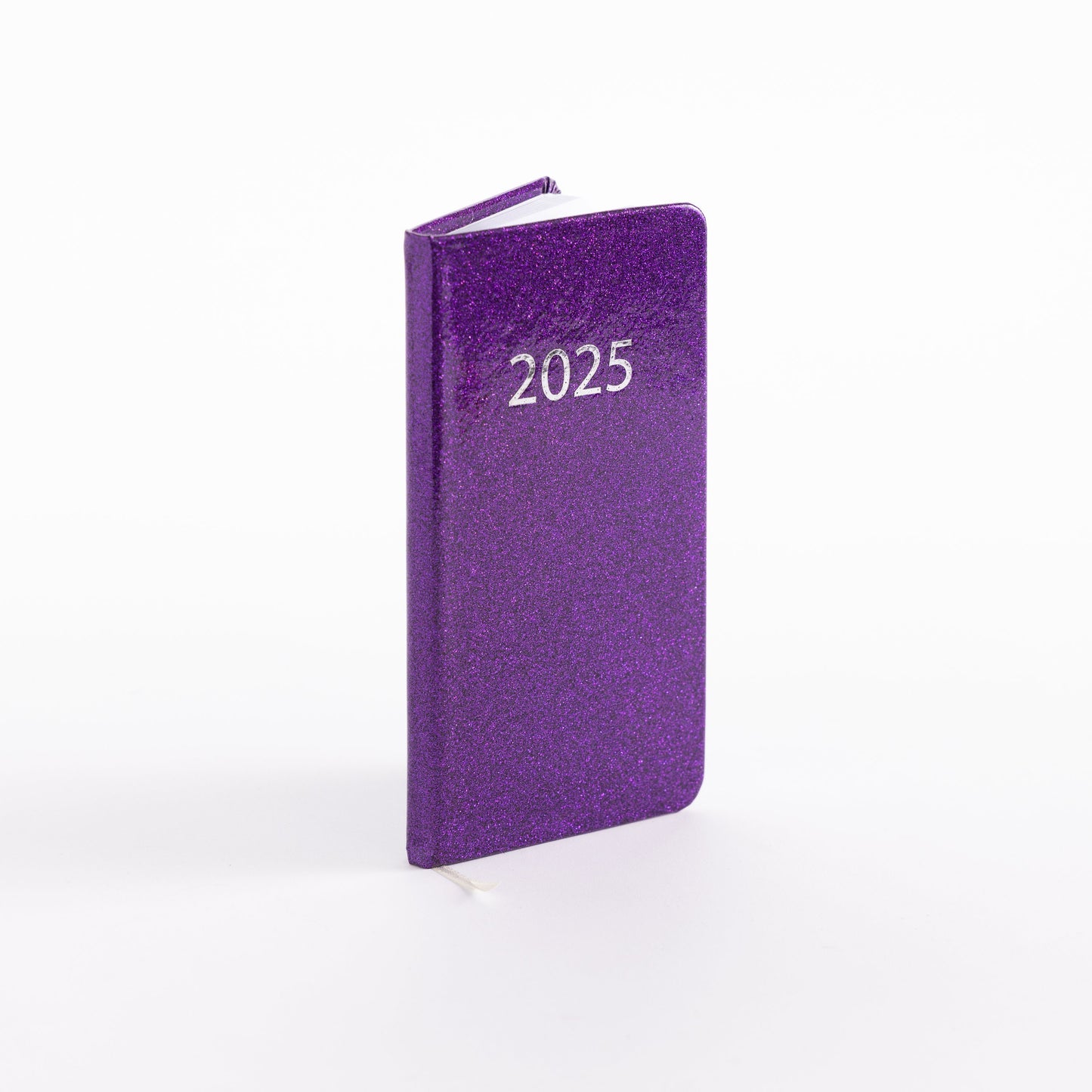 2025 Diary Slim Glitter Week to View Diaries Full Year Journal Calendar Planner Etsy