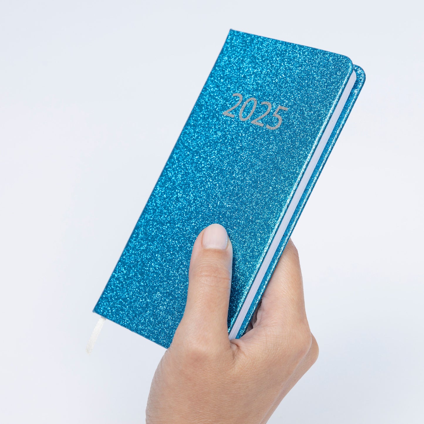 2025 Diary Slim Glitter Week to View Diaries Full Year Journal Calendar Planner Etsy