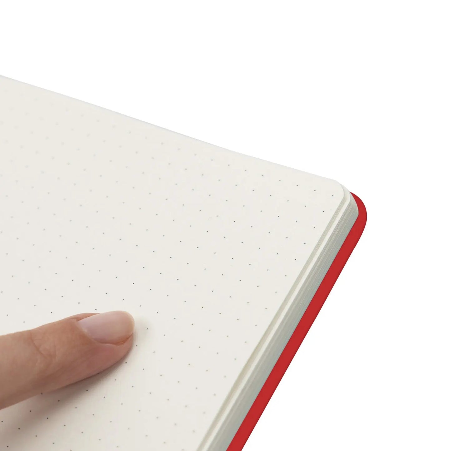 A5 Hardback Dotted Notebook Notepad Notes Diary Bullet Journal Premium Book red Keechi & co.