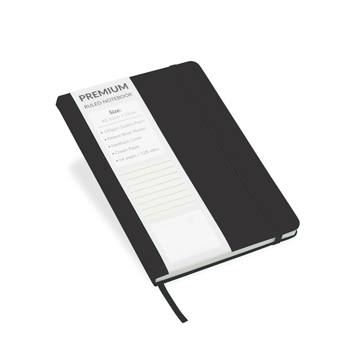 A5 Hardback Lined Notebook Ruled Notepad Notes Diary Journal Premium Book Keechi & co.