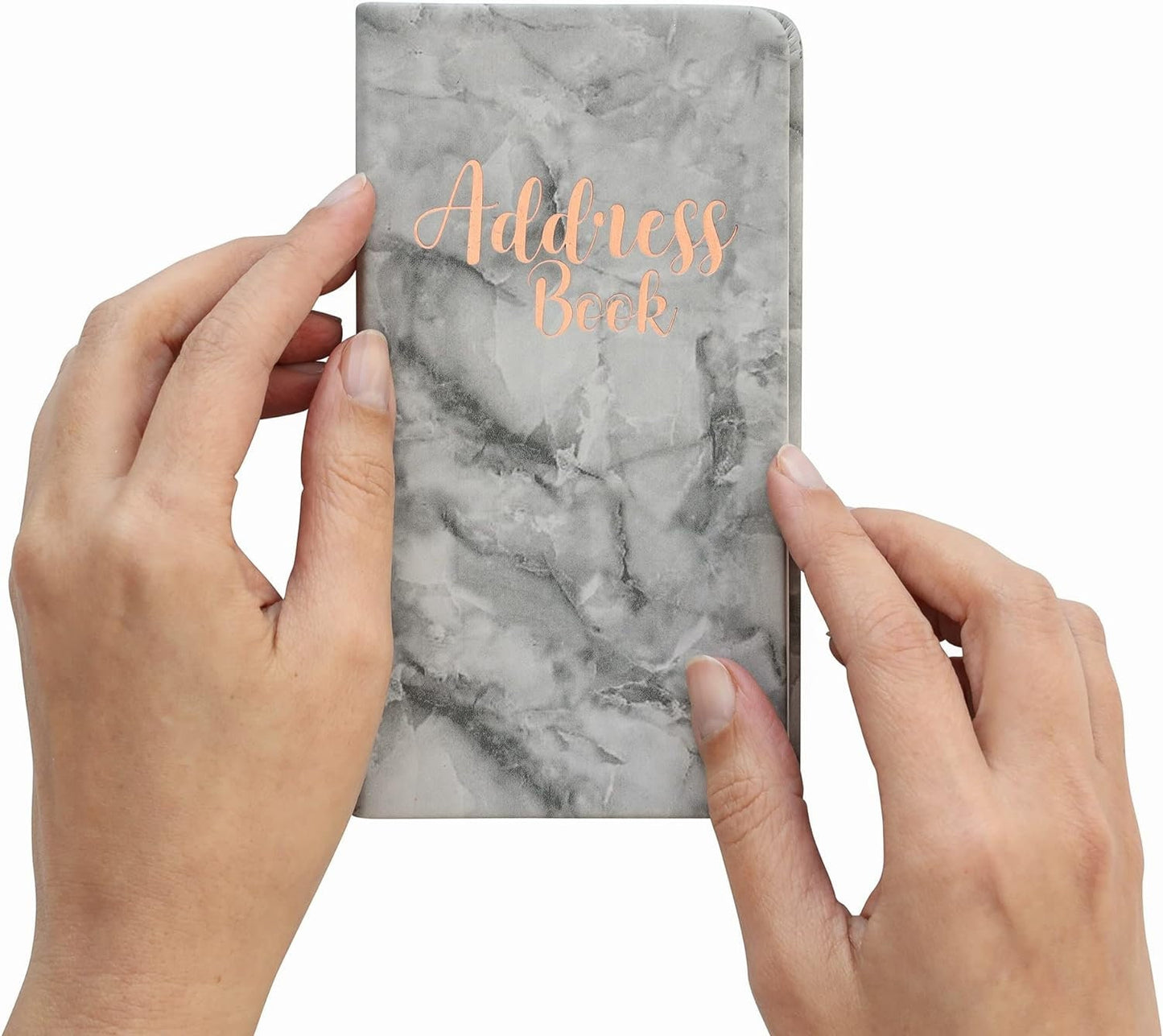 Telephone Address Book A-Z Index Hard Back Cover Slim Address - Birthday Book Keechi & co.