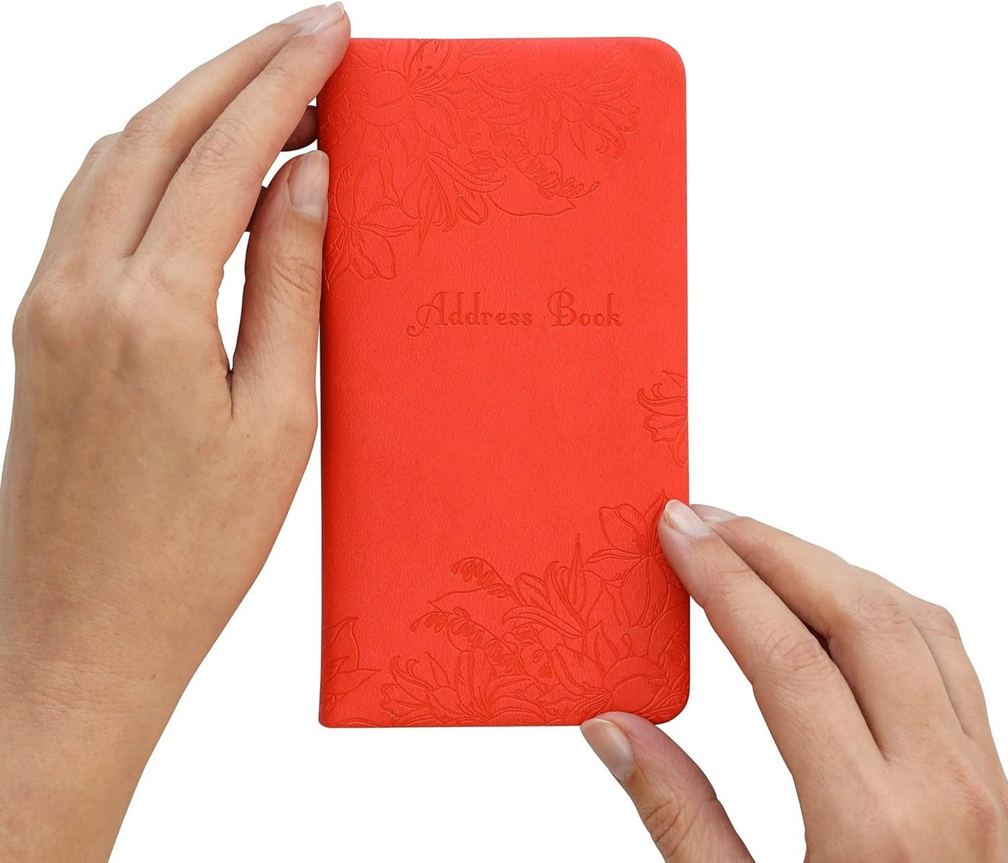 Telephone Address Book A-Z Index Hard Back Cover Slim Address - Birthday Book Keechi & co.
