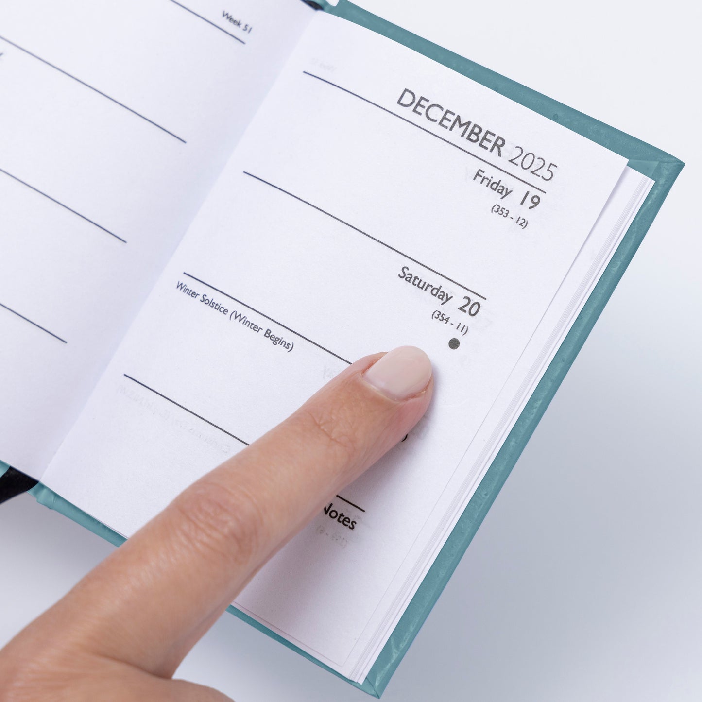 2025 Diary A5 Slim Pocket Size Week to View 2025 Diaries Full Year Planner