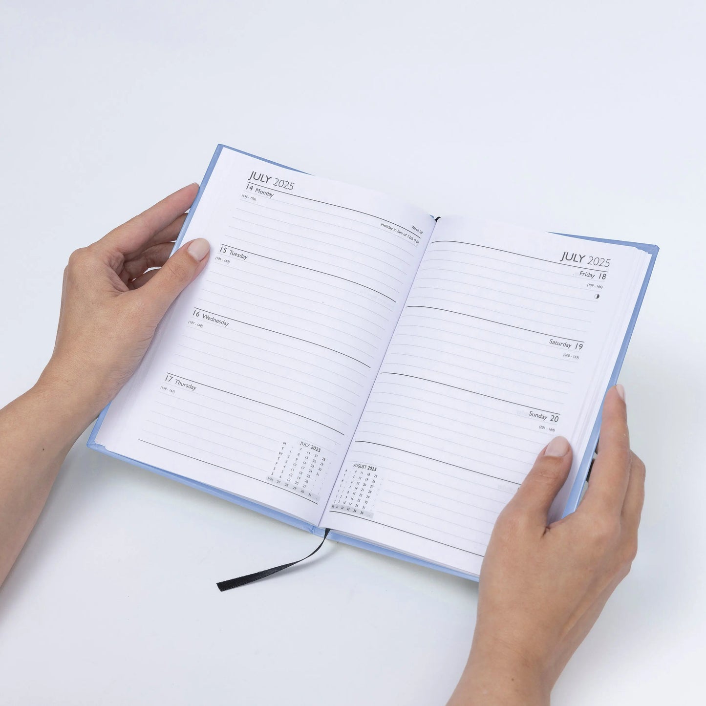 2025 Diary A5 Week to View 2025 Diaries Full Year Organiser Calendar Planner Keechi & co.