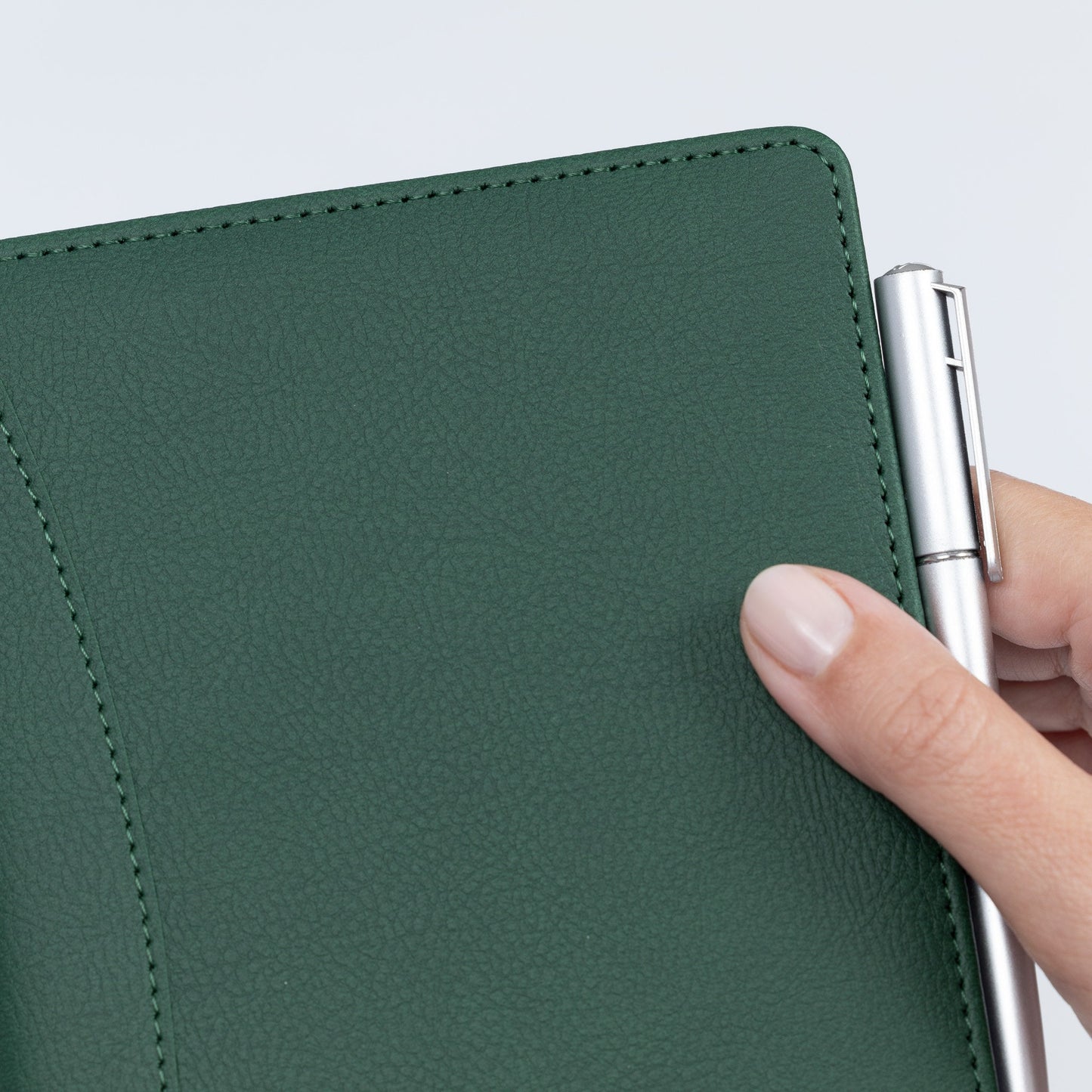 Password Username Book A-Z Index Hard Back A5 Contact Book lime bottle green grey brown With Pen Keechi & co.