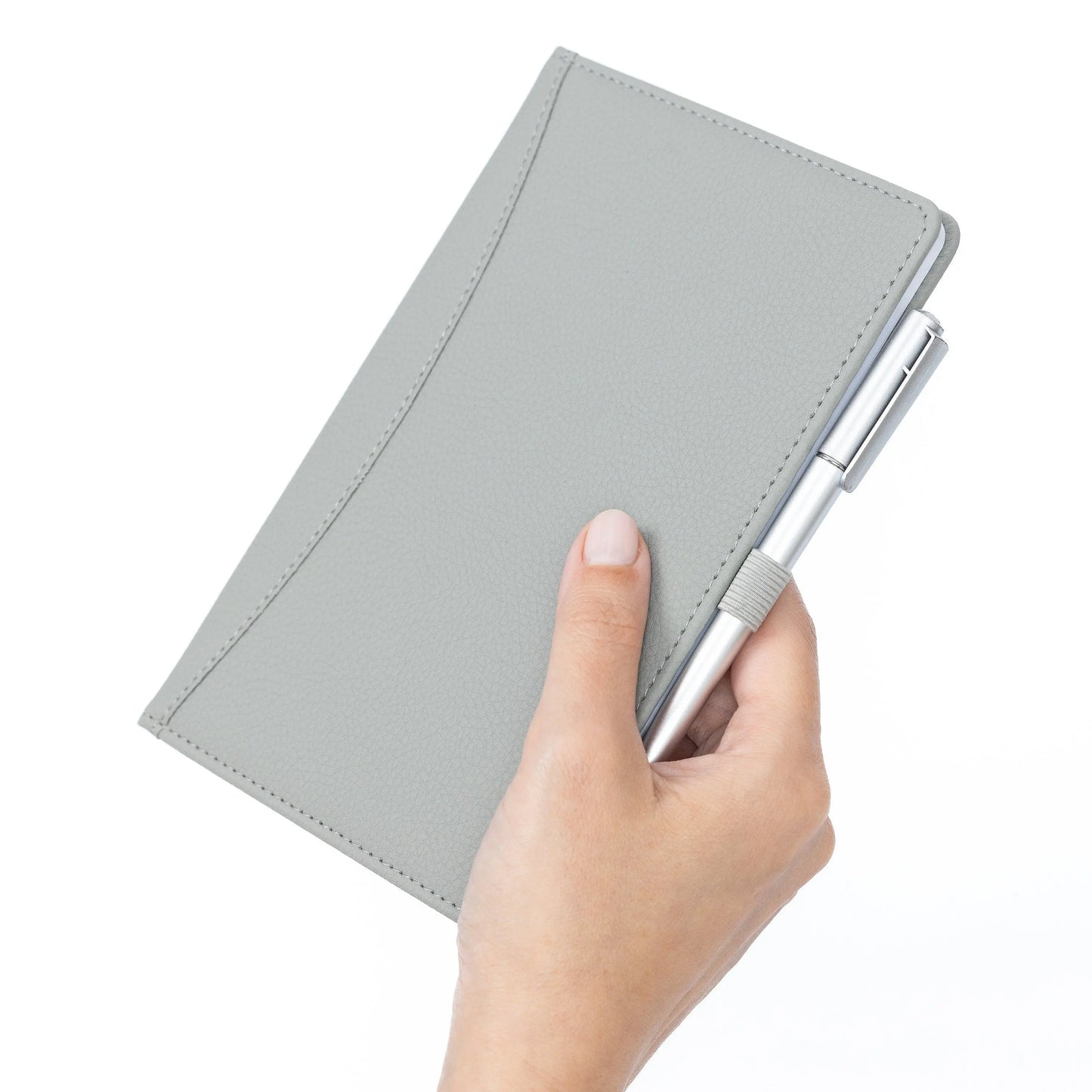 Password Username Book A-Z Index Hard Back A5 Contact Book grey With Pen Keechi & co.