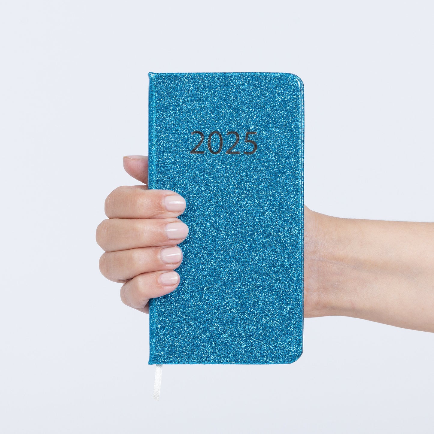 2025 Diary Slim Glitter Week to View Diaries Full Year Journal Calendar Planner Etsy