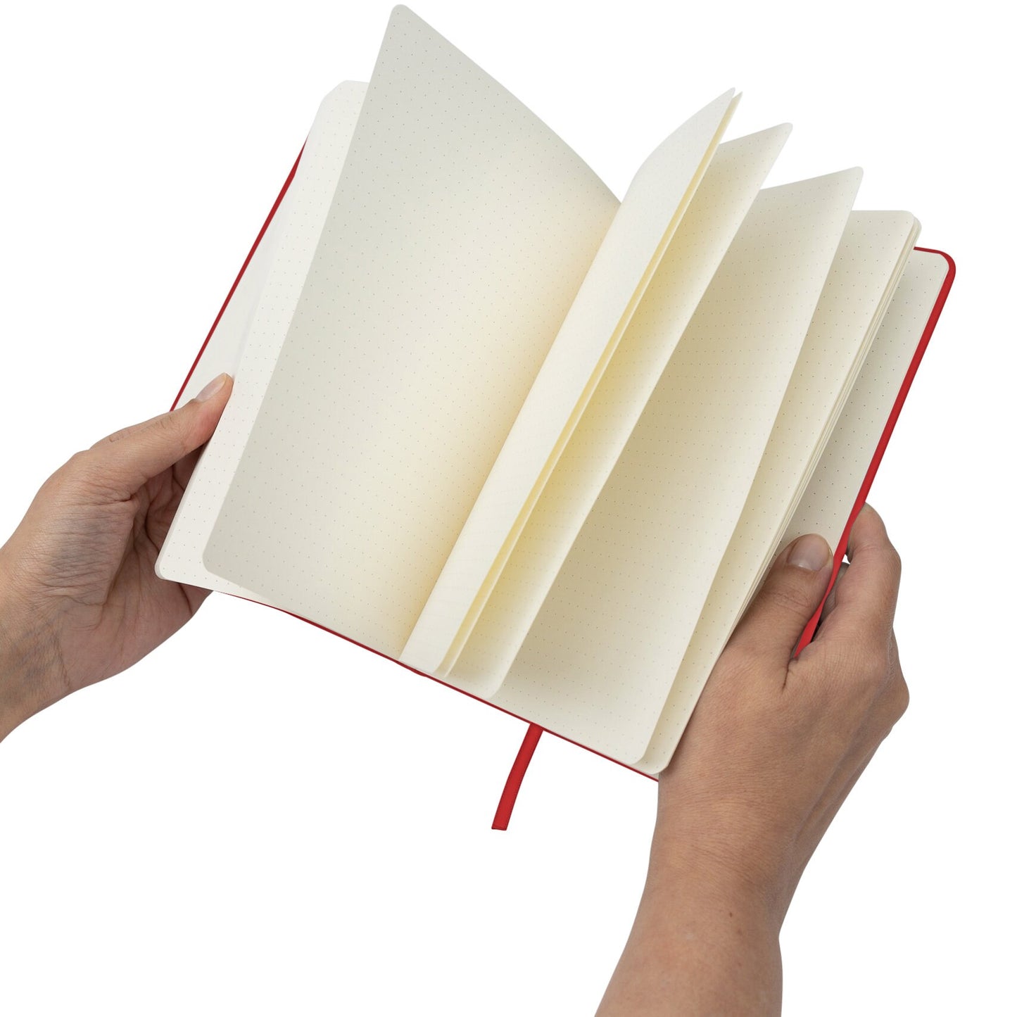 A5 Hardback Dotted Notebook Notepad Notes Diary Bullet Journal Premium Book red Etsy