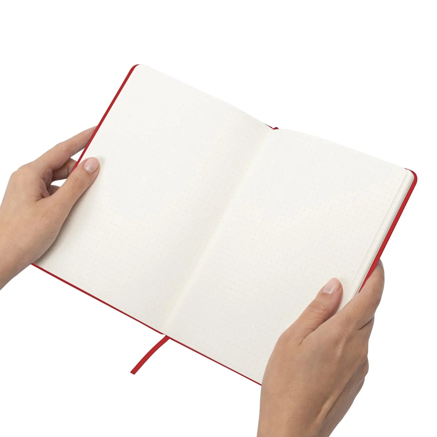 A5 Hardback Dotted Notebook Notepad Notes Diary Bullet Journal Premium Book red Keechi & co.