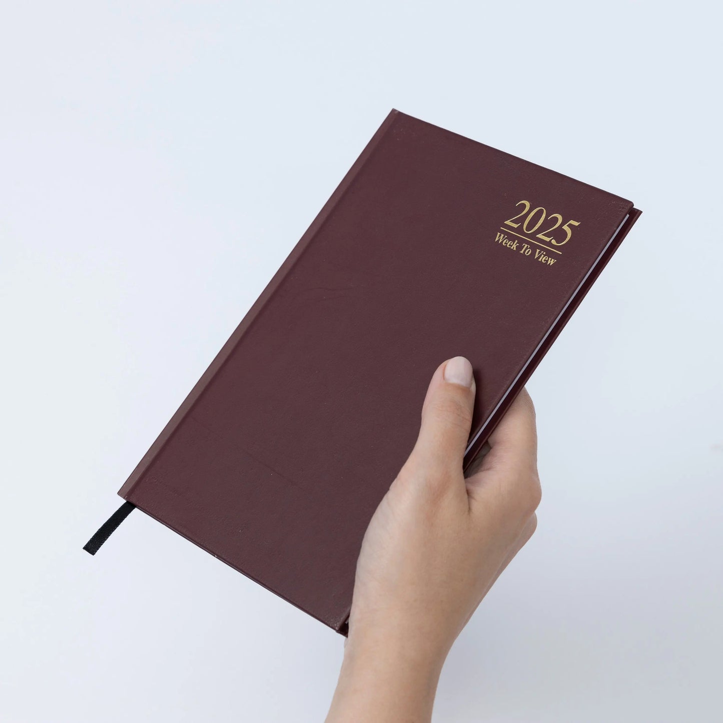 2025 A5 Week To View Diary Full Year Planner Organiser Hardback Cover Keechi & co.