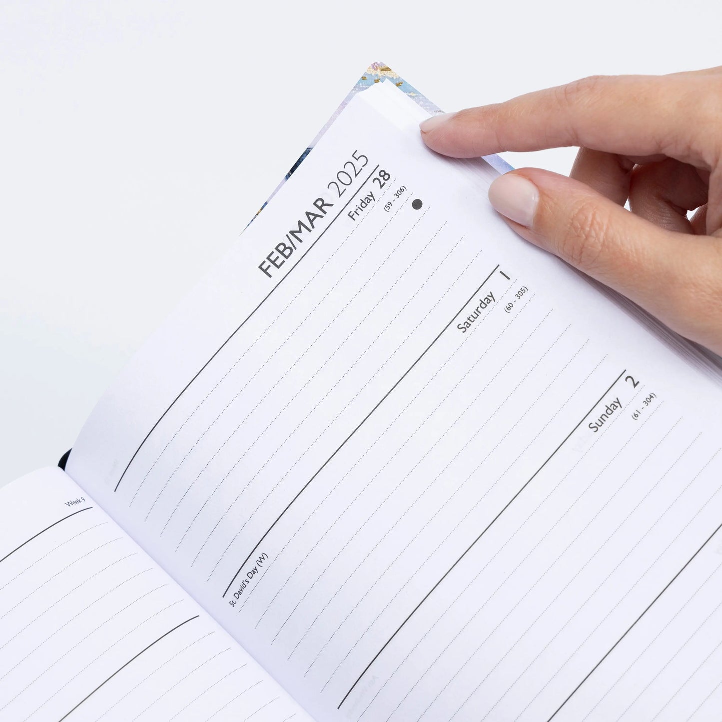 2025 Diary A5 Week to View 2025 Diaries Full Year Organiser Calendar Planner Keechi & co.