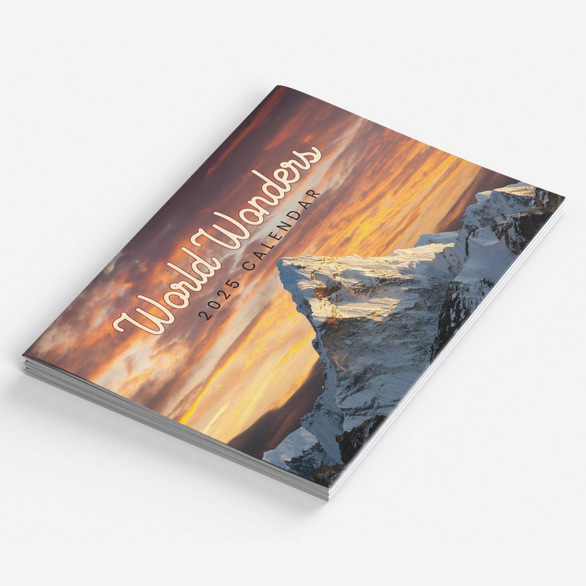 2025 Calendar World Wonders Wall Monthly Planner Family Home Organiser Funny Etsy