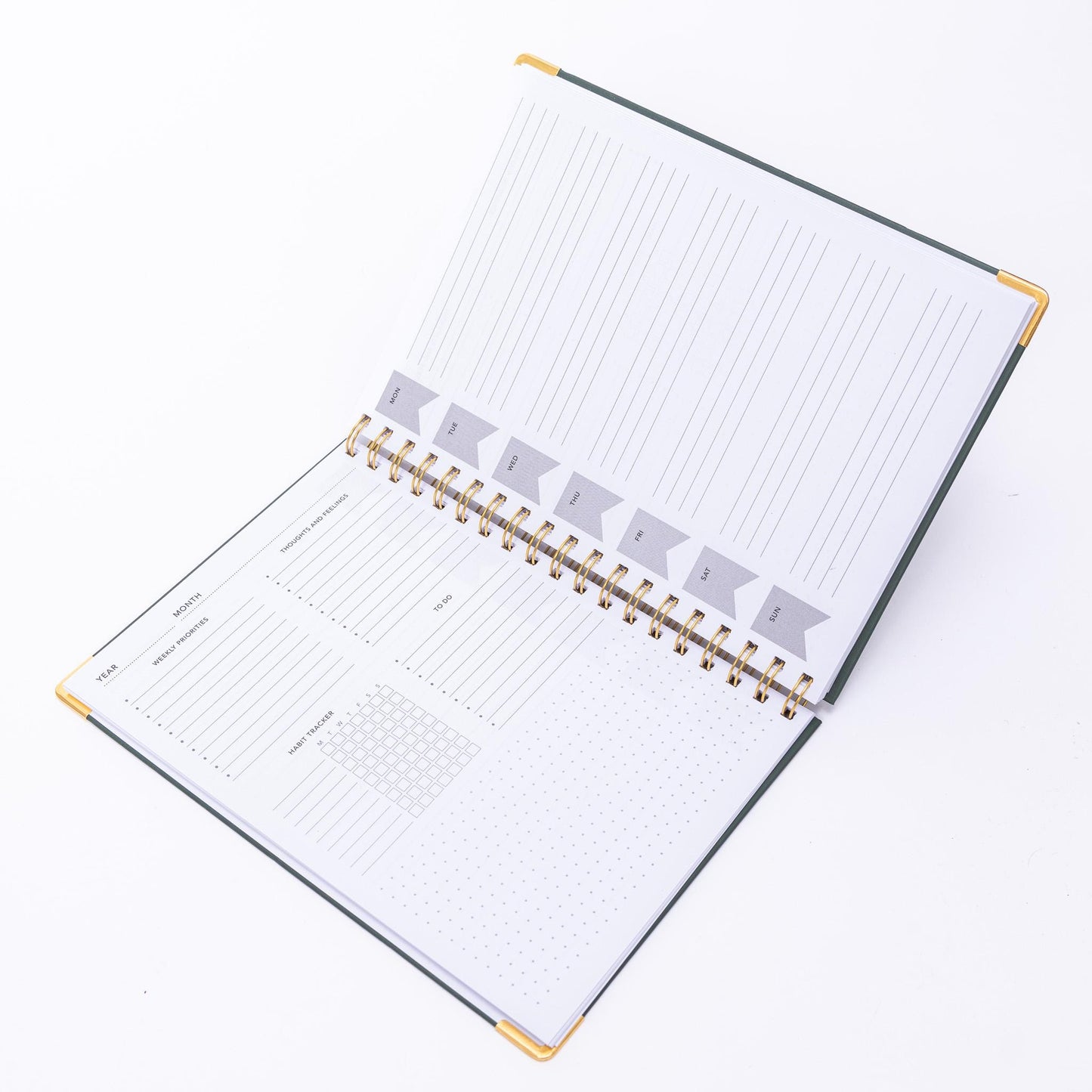 Hardback Gratitude Journal Notepad Daily Mindfulness Notebook Quote Diary Etsy