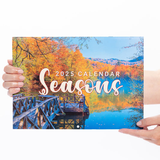 2025 Calendar Seasons Wall Monthly Planner Family Home Organiser 12 Months Seasons Etsy