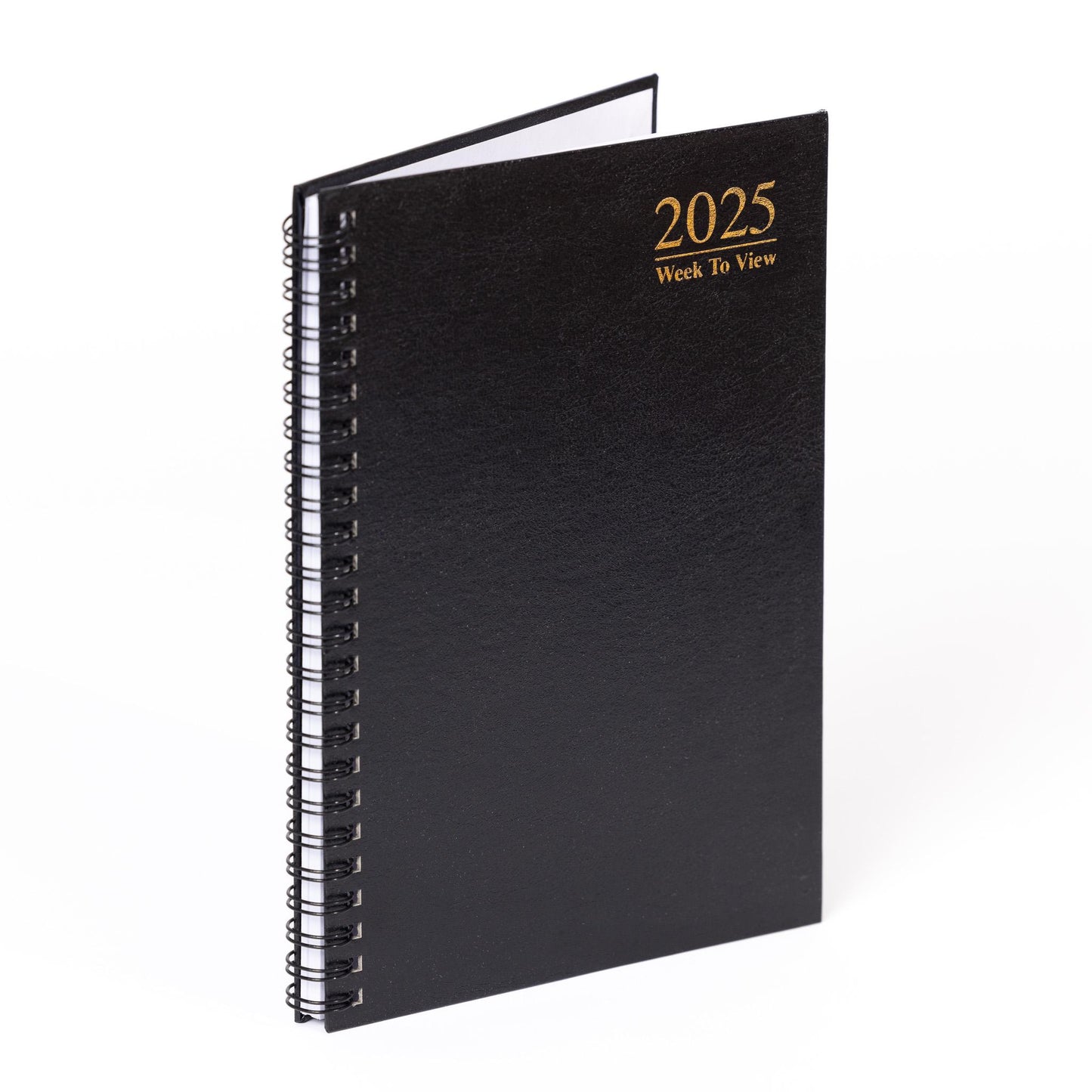 2025 A5 Week To View Diary: Hardback Spiral Planner