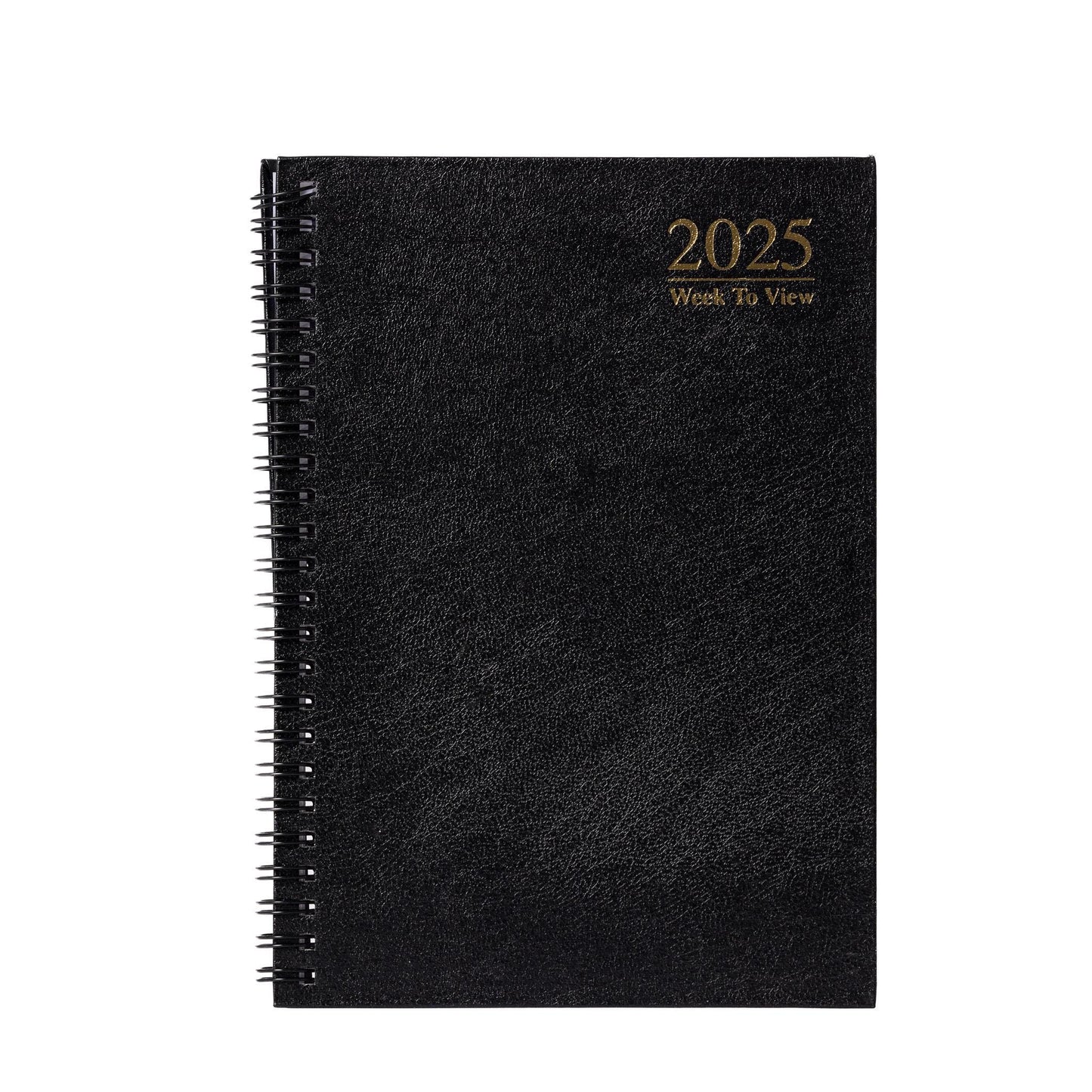 2025 A5 Week To View Diary: Hardback Spiral Planner