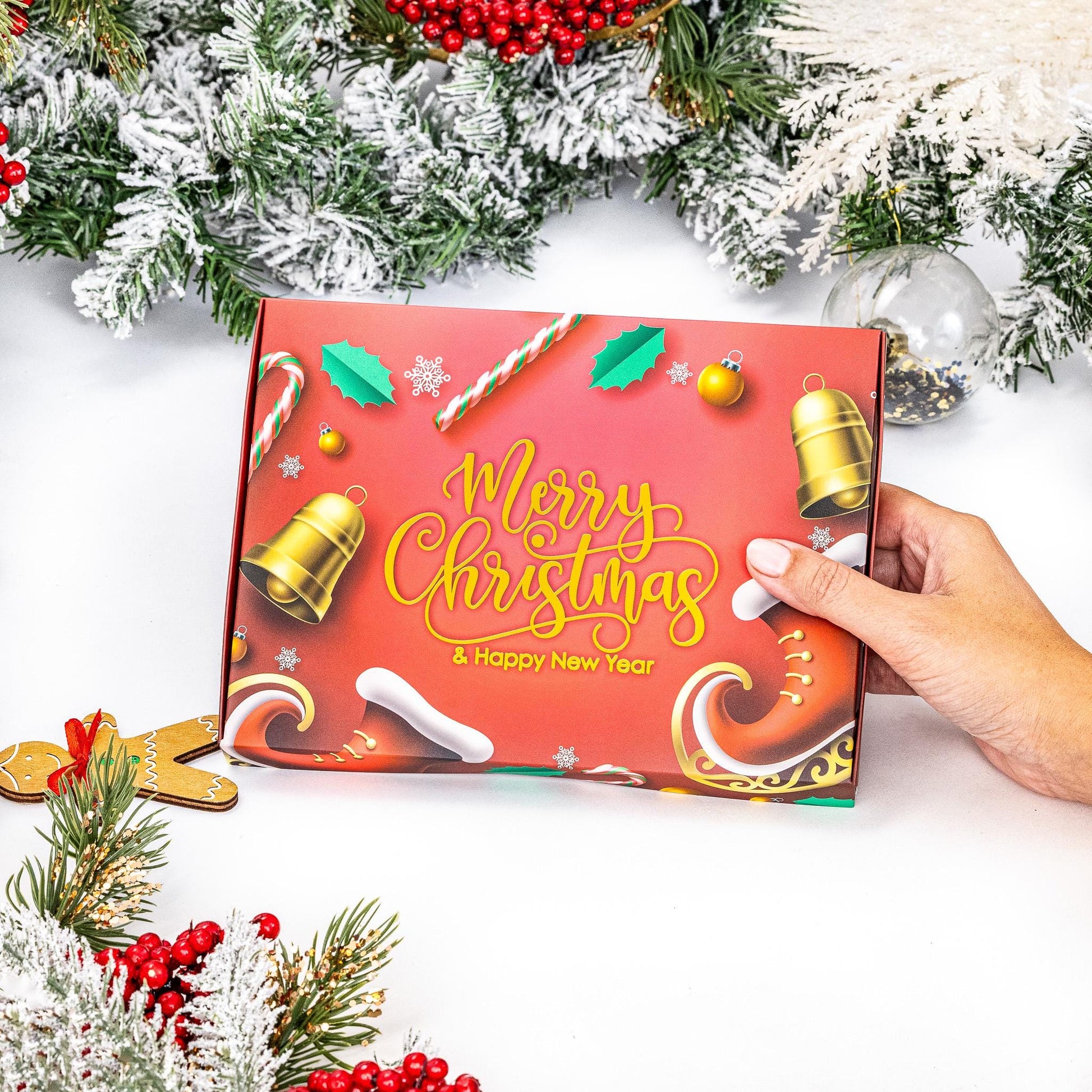 Lindt Lindor Milk White Chocolate Bars Hearts Hamper Gift Merry Christmas Etsy