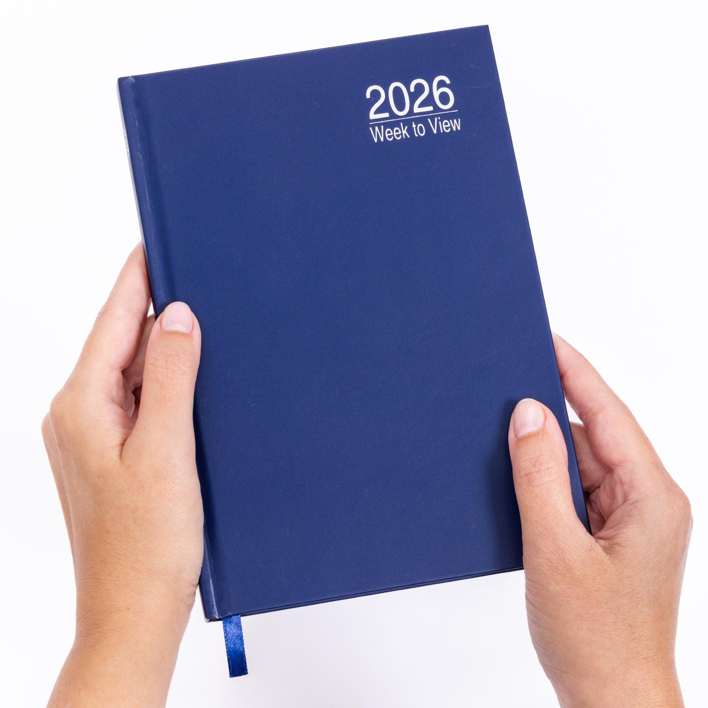 2026 Diary A5 Week to view Full Year Office Year Planner Hardback Diaries navy