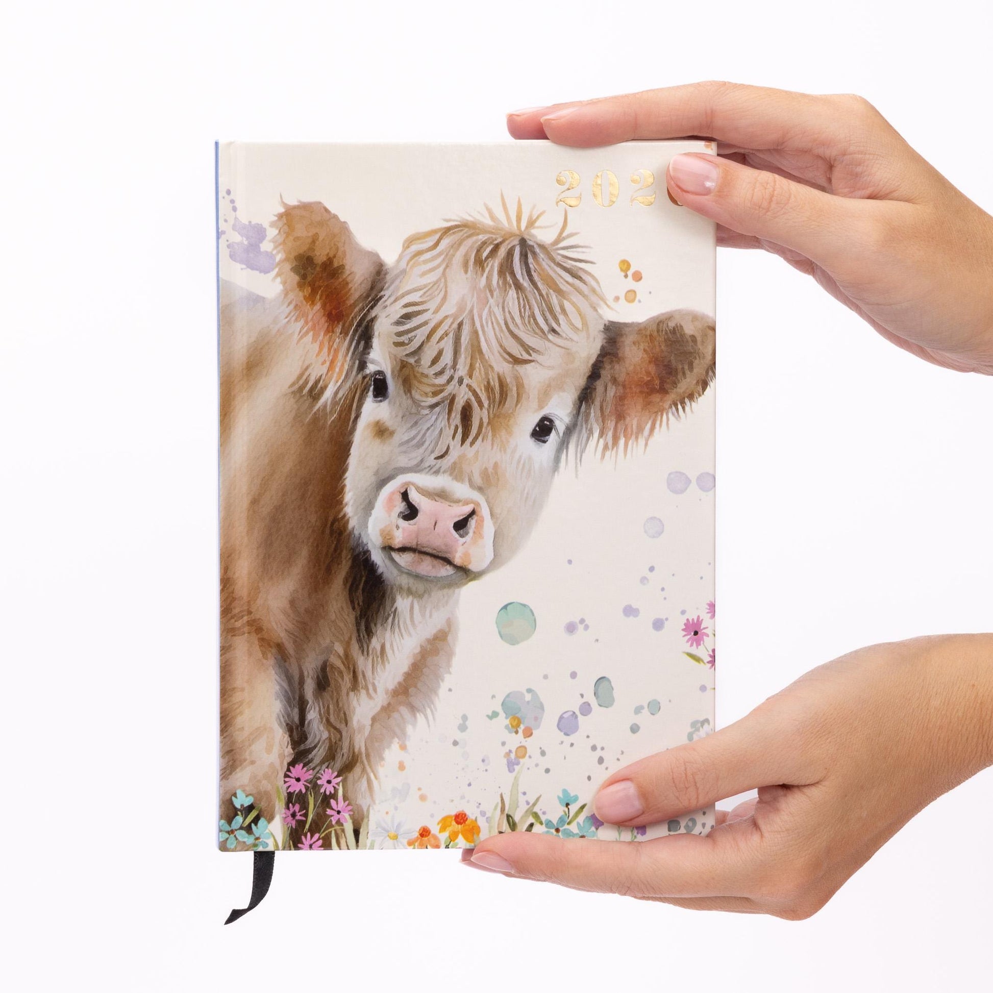 2026 Diary A5 Week to View 2026 Diaries Year Organiser Calendar Highland Cow Etsy