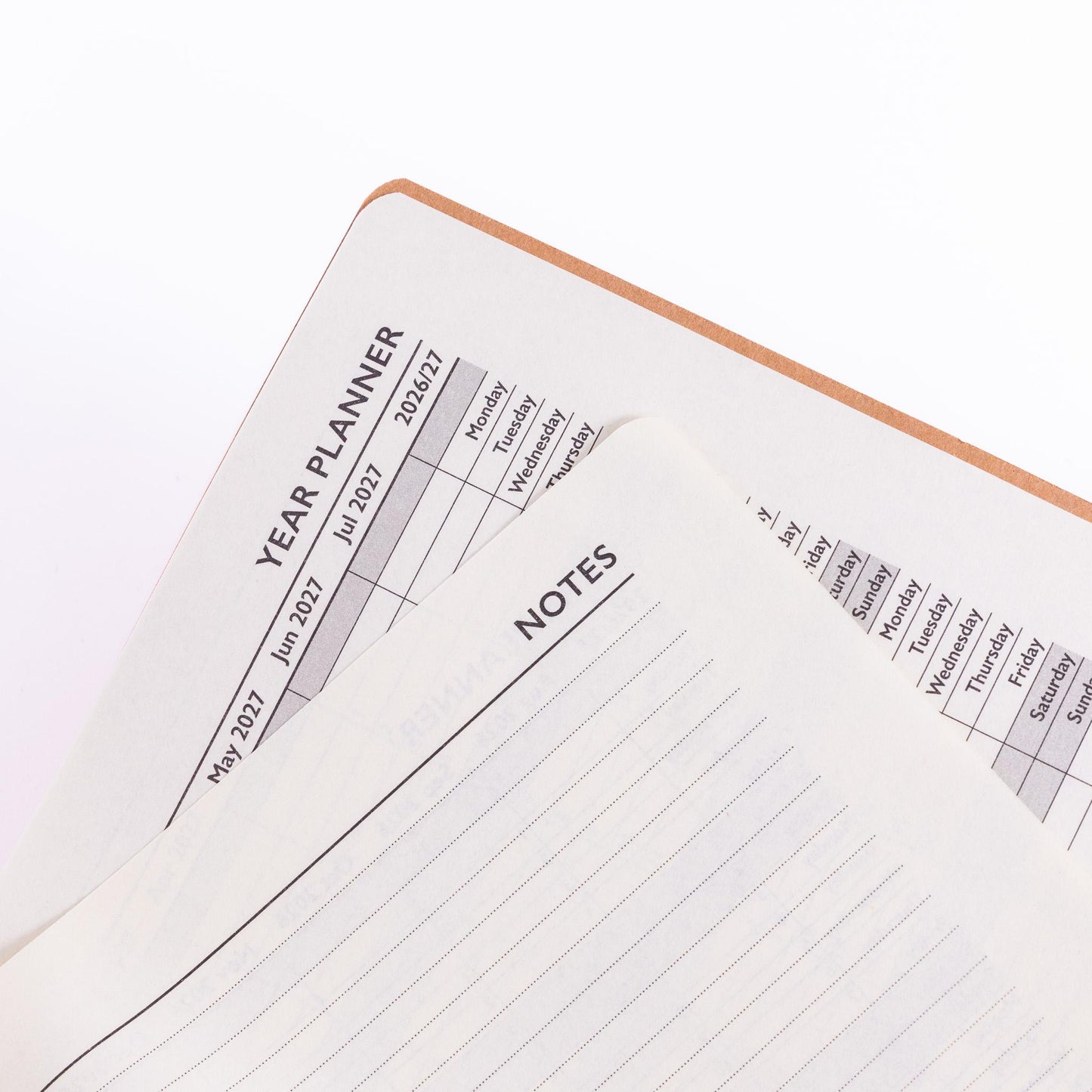 2025-2026 Academic Year A5 Eco 100% Fully Recyclable Diary Planner Week To View