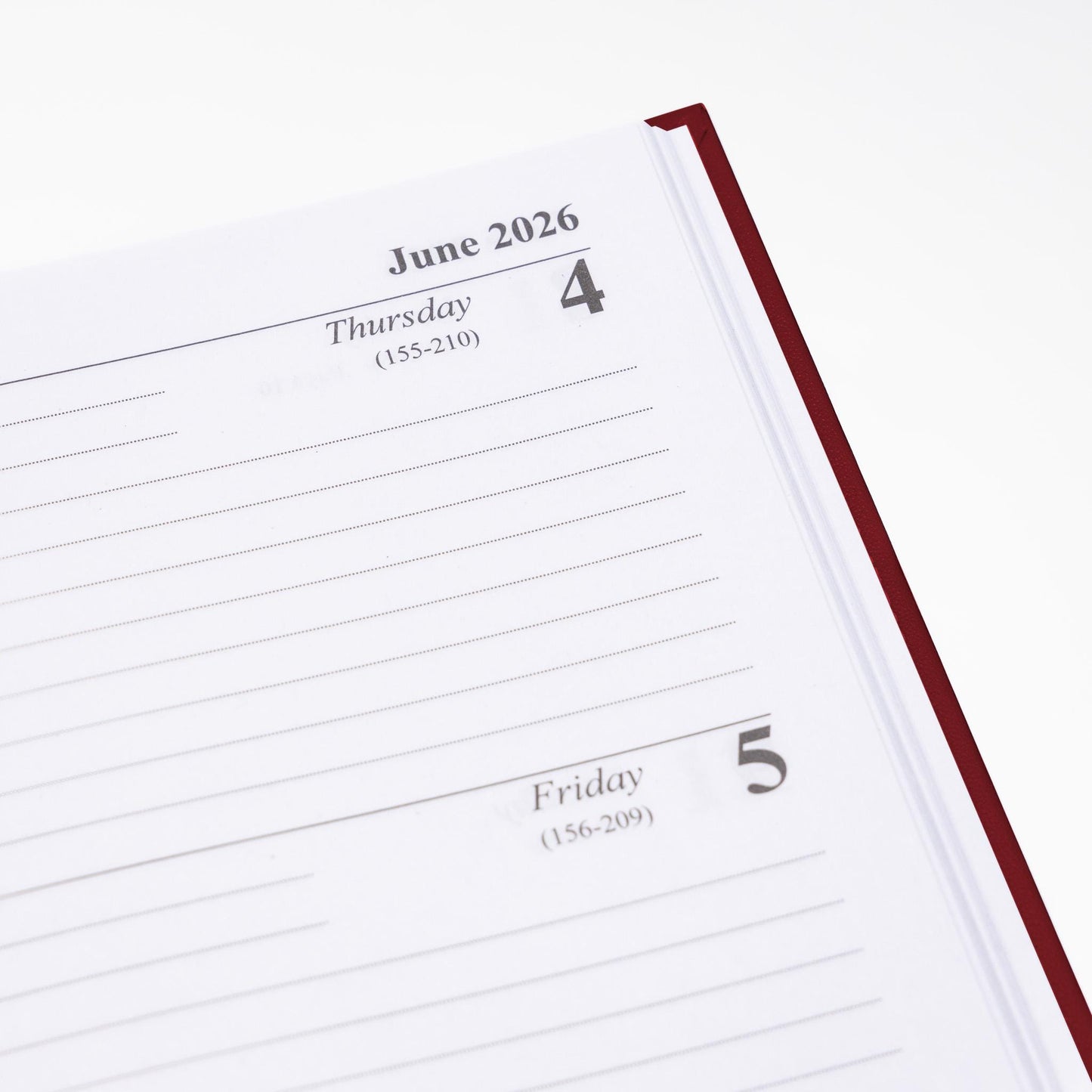 2026 Diary A5 Week To View Full Year Planner Desk Office Diaries Hardback