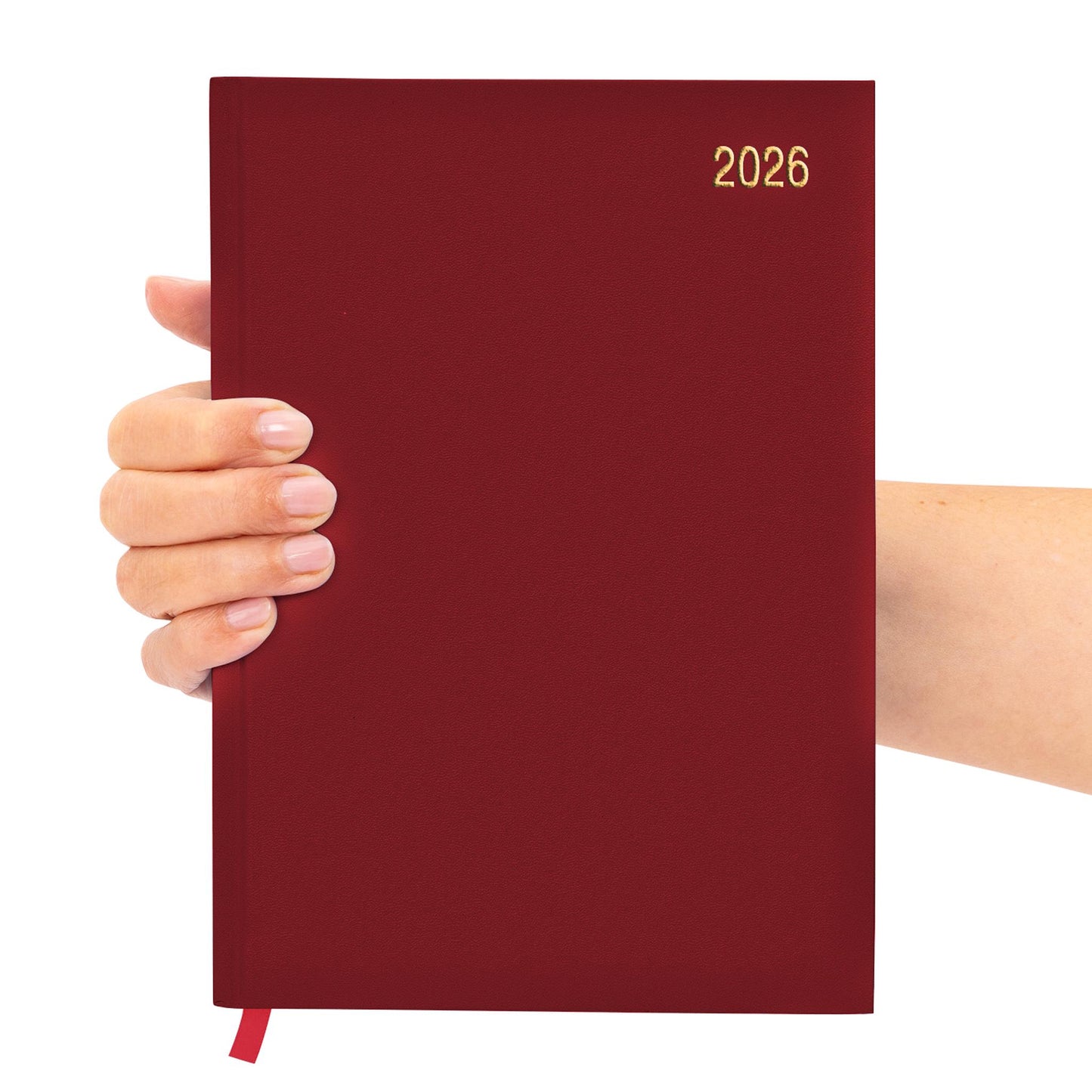 2026 Diary A5 Week To View Full Year Planner Desk Office Diaries Hardback