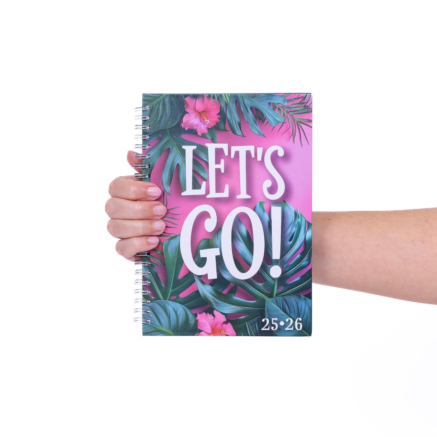 2025-2026 Academic A5 Page A Day Diary Spiral School Mid Year Teacher Softcover