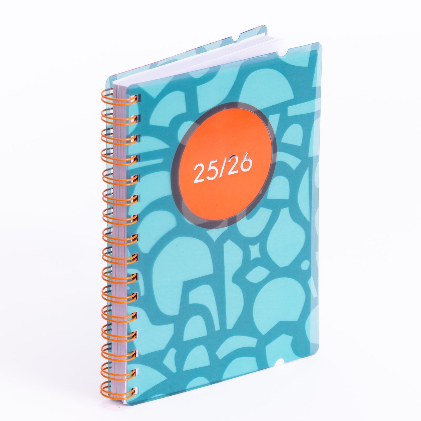 2025-2026 Academic A5 Page A Day Diary Spiral School Mid Year Teacher Softcover