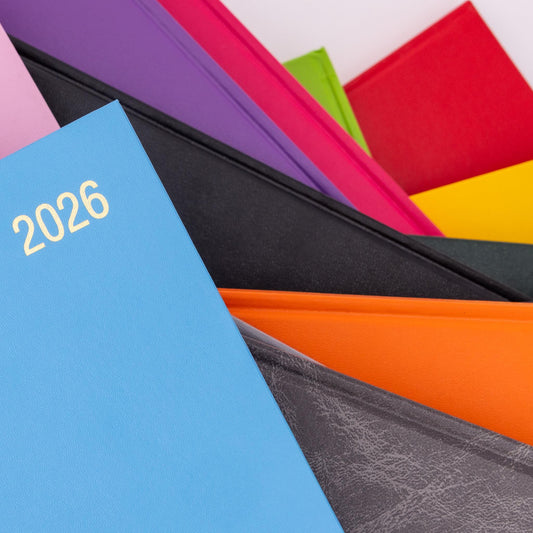 2026 Diary A4 page a day Full Year Planner Desk Office Calendar Hardback Etsy