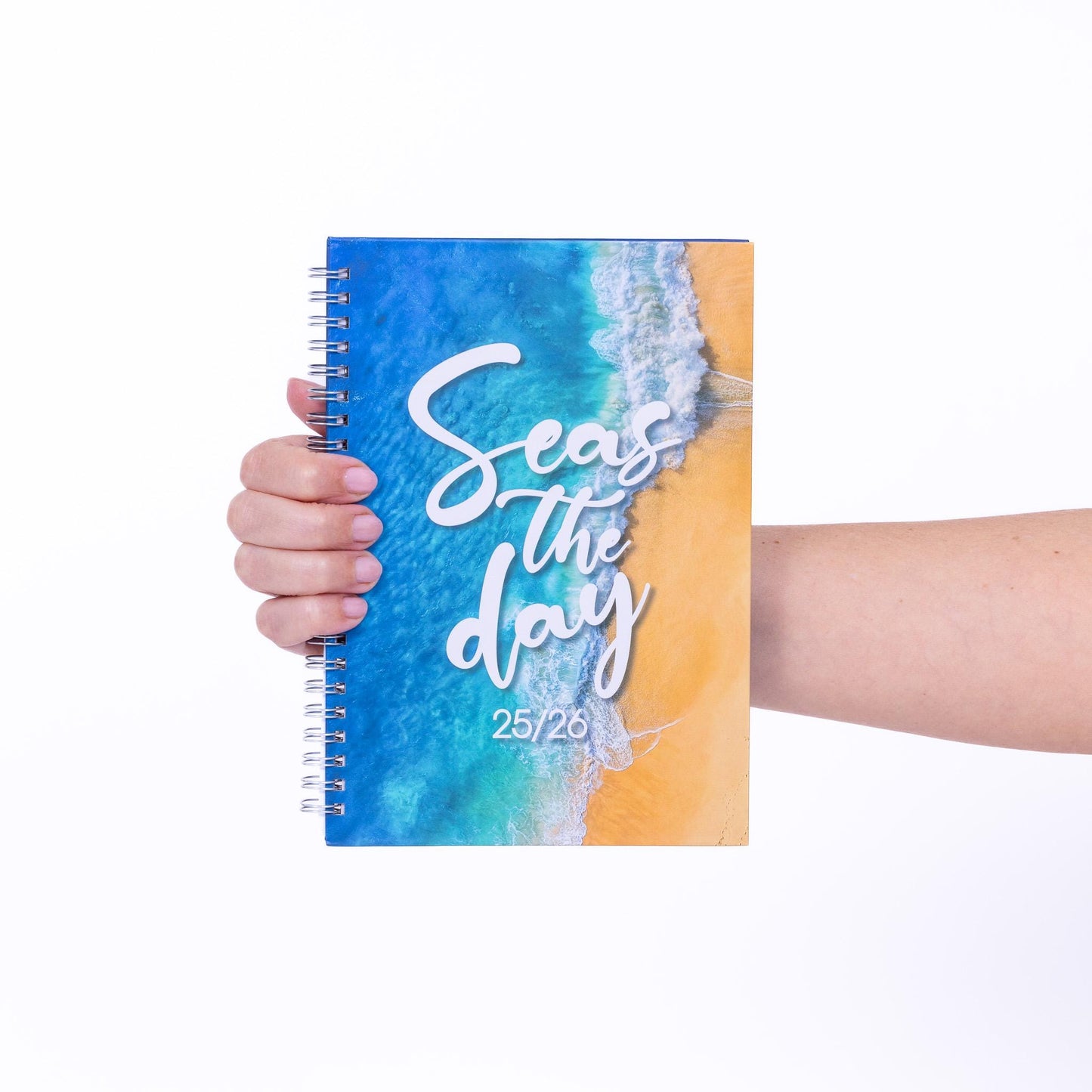 2025-2026 Academic A5 Page A Day Diary Spiral School Mid Year Teacher Softcover
