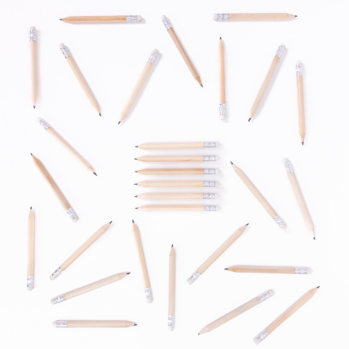 6 Mini Ruled Notebooks & Pencils Rubber A7 Notebook Party Bag School Gift