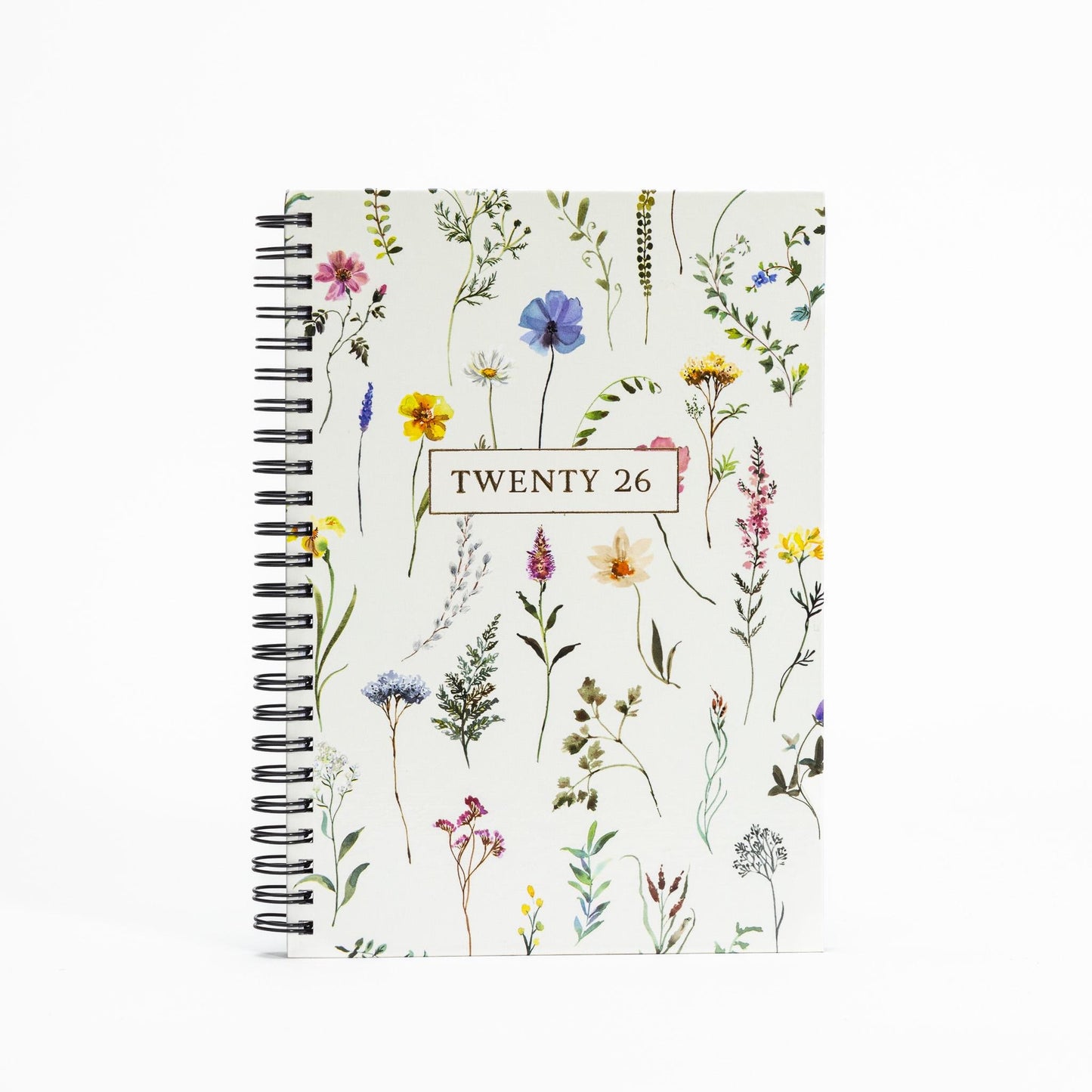 2026 A5 Week To View Diary Full Year Planner Desk Organiser Spiral Hardback Book